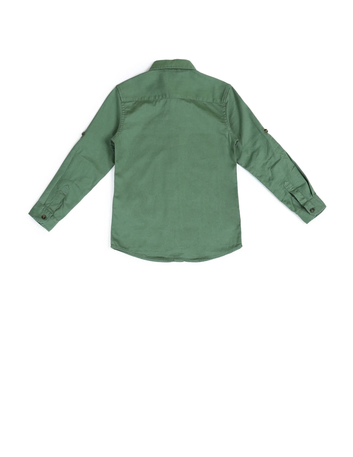 Dobby Regular Fit Solid Shirt - Image 6