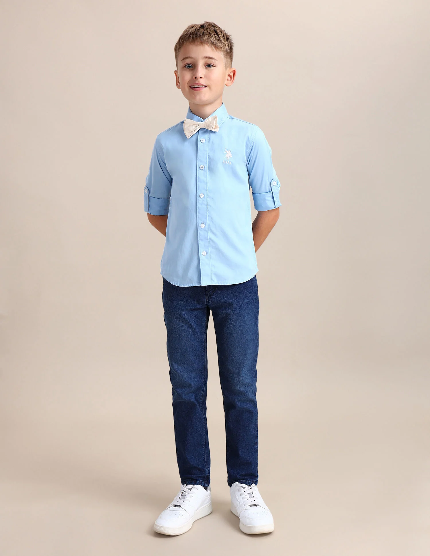 Dobby Regular Fit Solid Shirt - Image 3