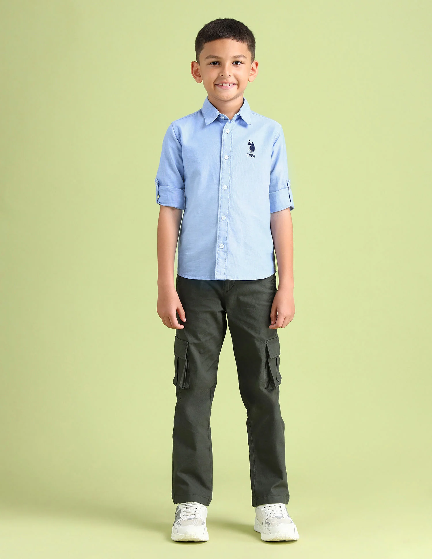 Dobby Regular Fit Solid Shirt - Image 3