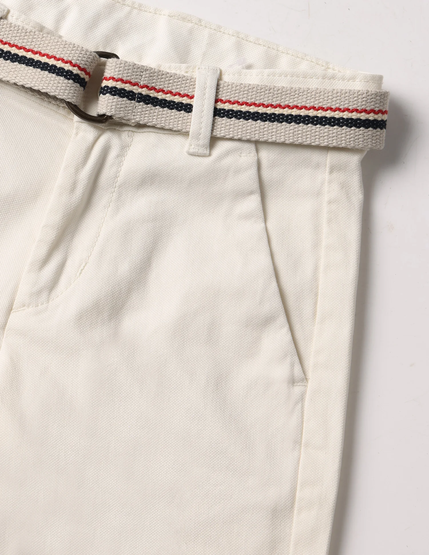 Dobby Slim Fit Trousers - Image 6