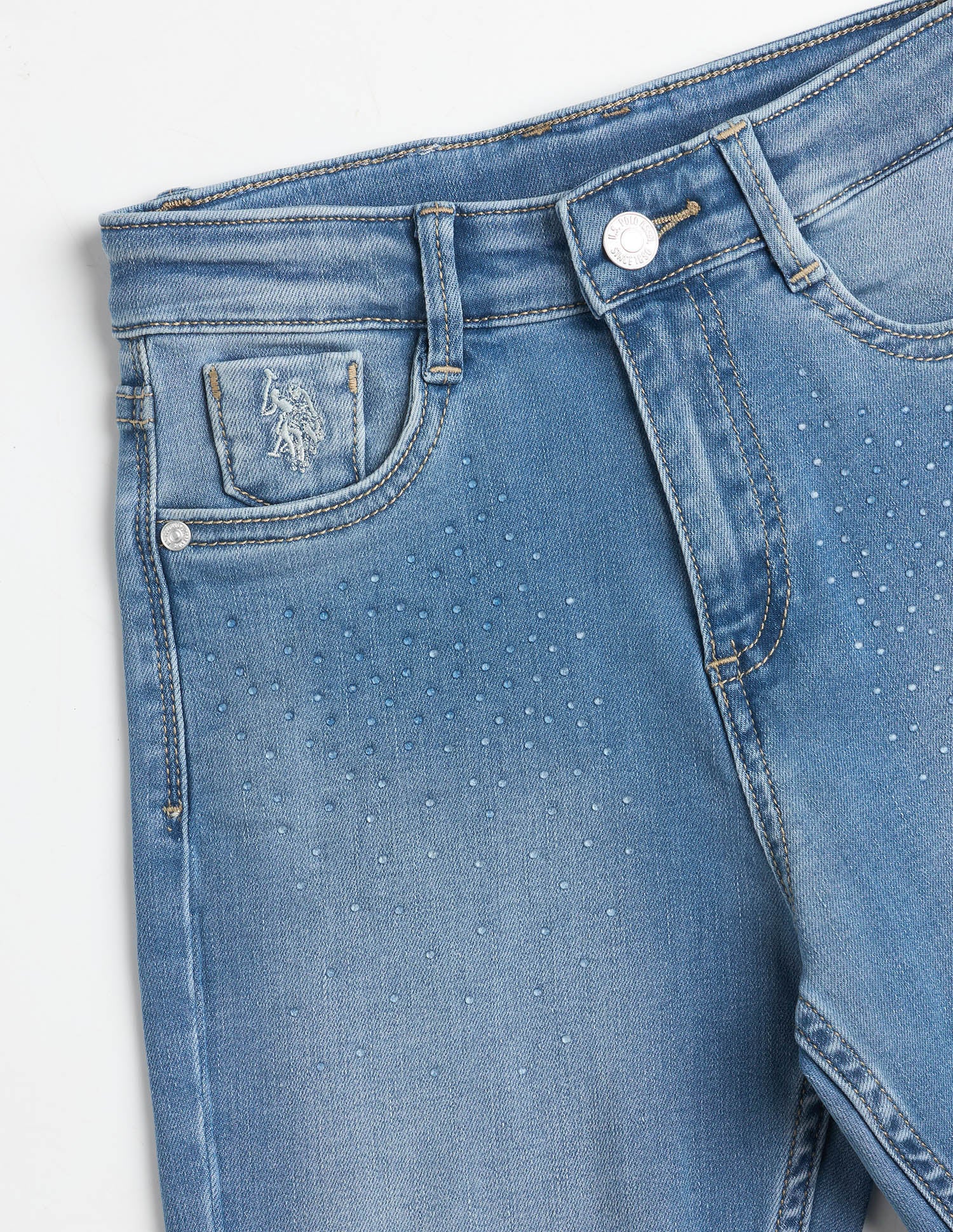 Embellished Mom Fit Jeans - Image 2