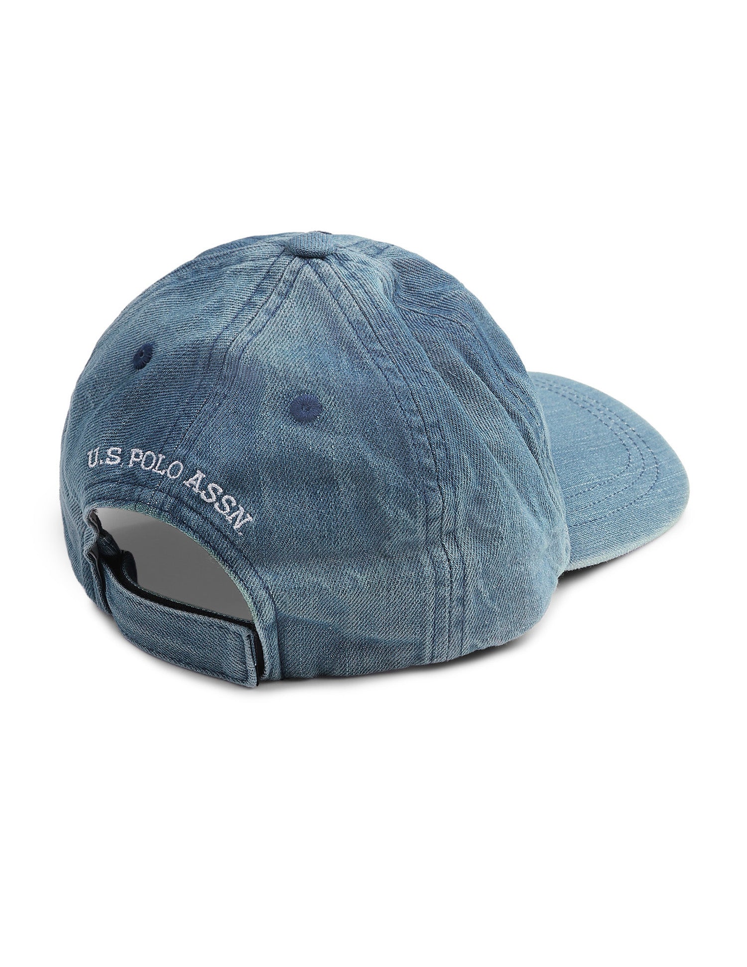 Embroidered Denim Cap - Image 3
