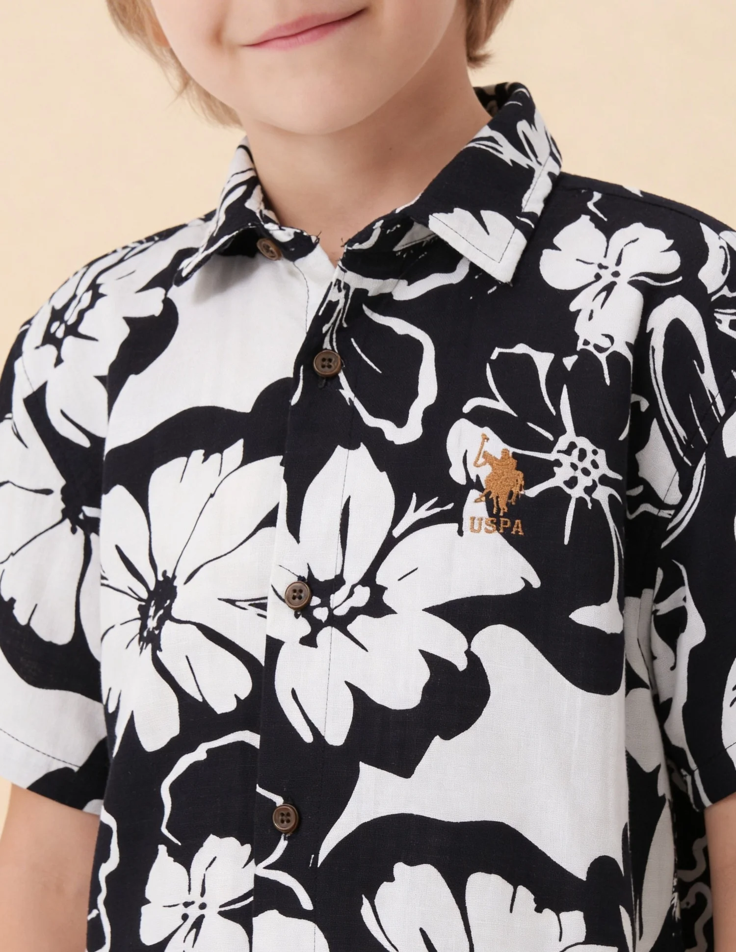 Floral Printed Boxy Fit Shirt - Image 6