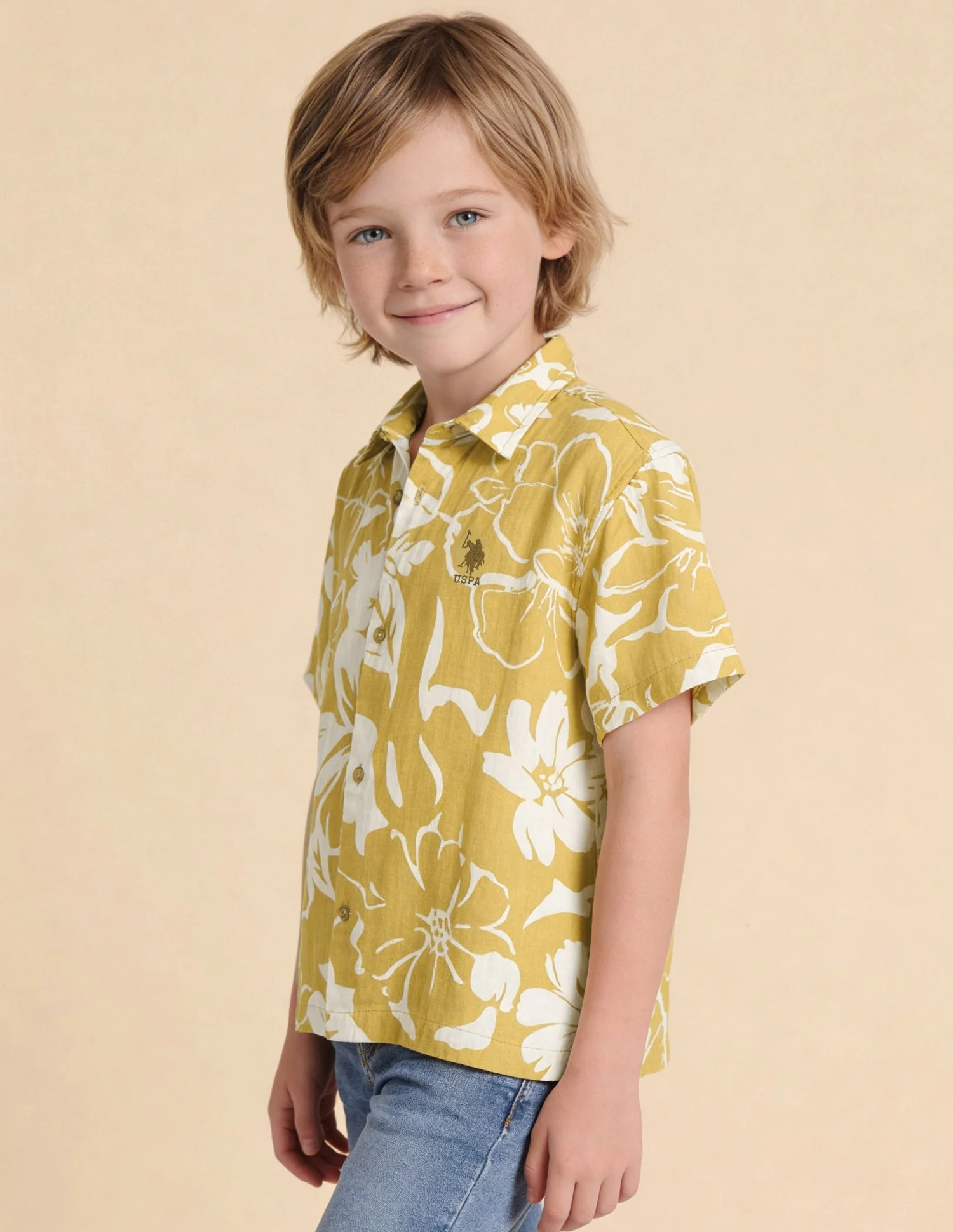 Floral Printed Boxy Fit Shirt - Image 4