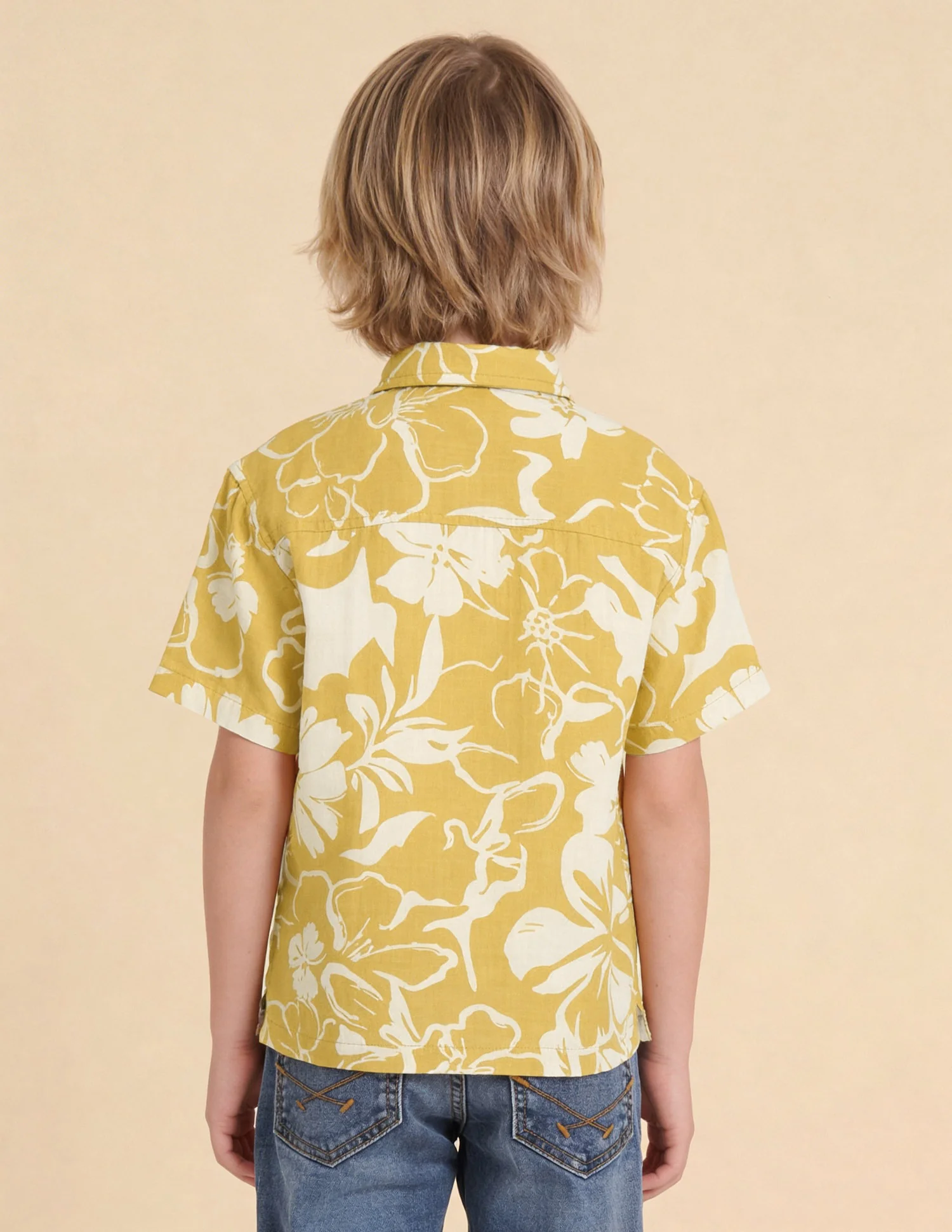Floral Printed Boxy Fit Shirt - Image 5