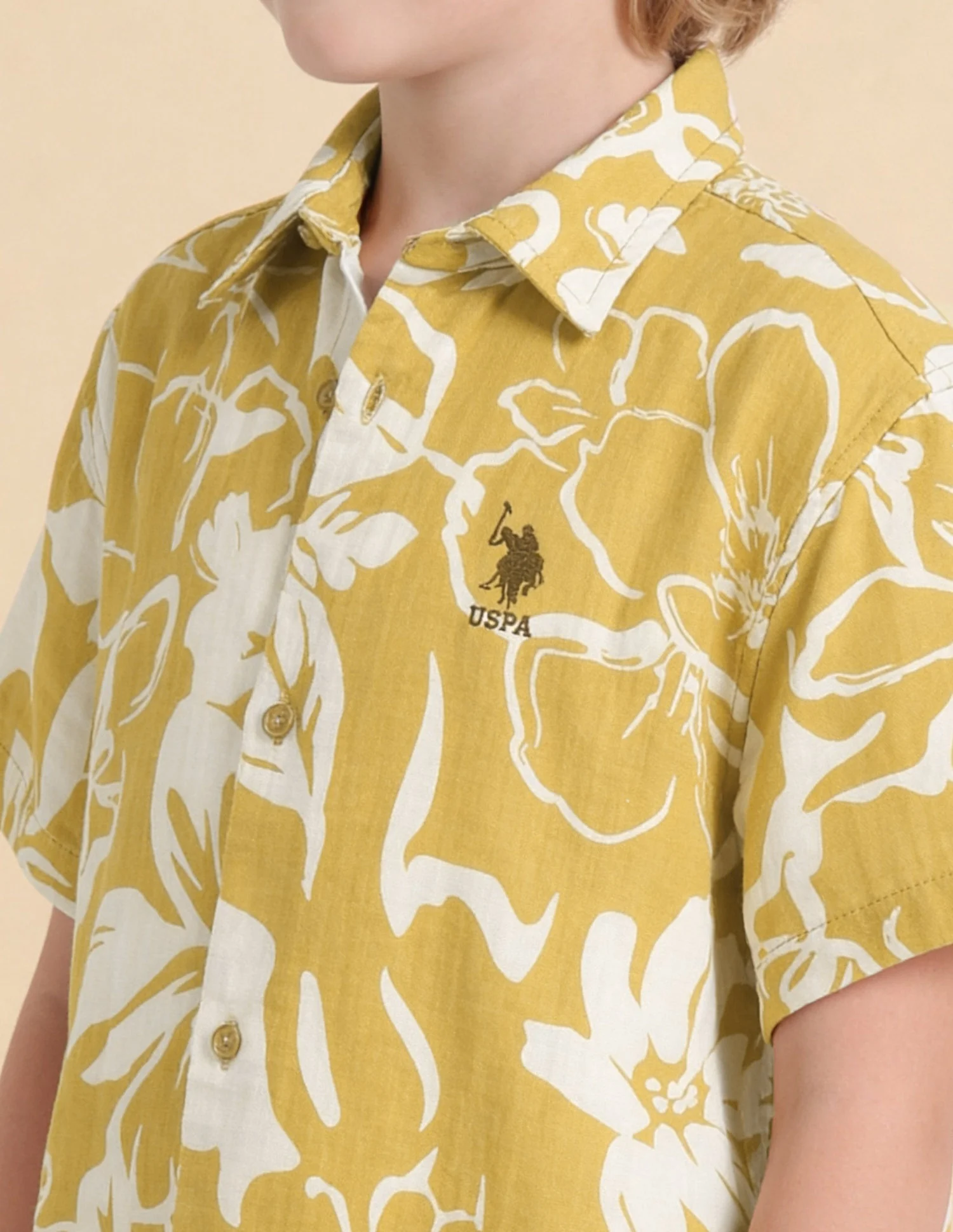 Floral Printed Boxy Fit Shirt - Image 6