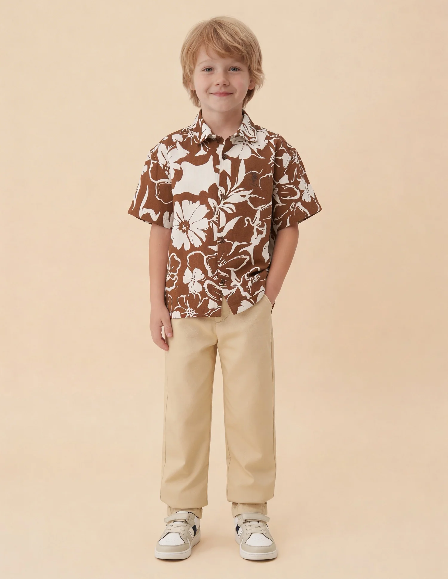 Floral Printed Boxy Fit Shirt - Image 3
