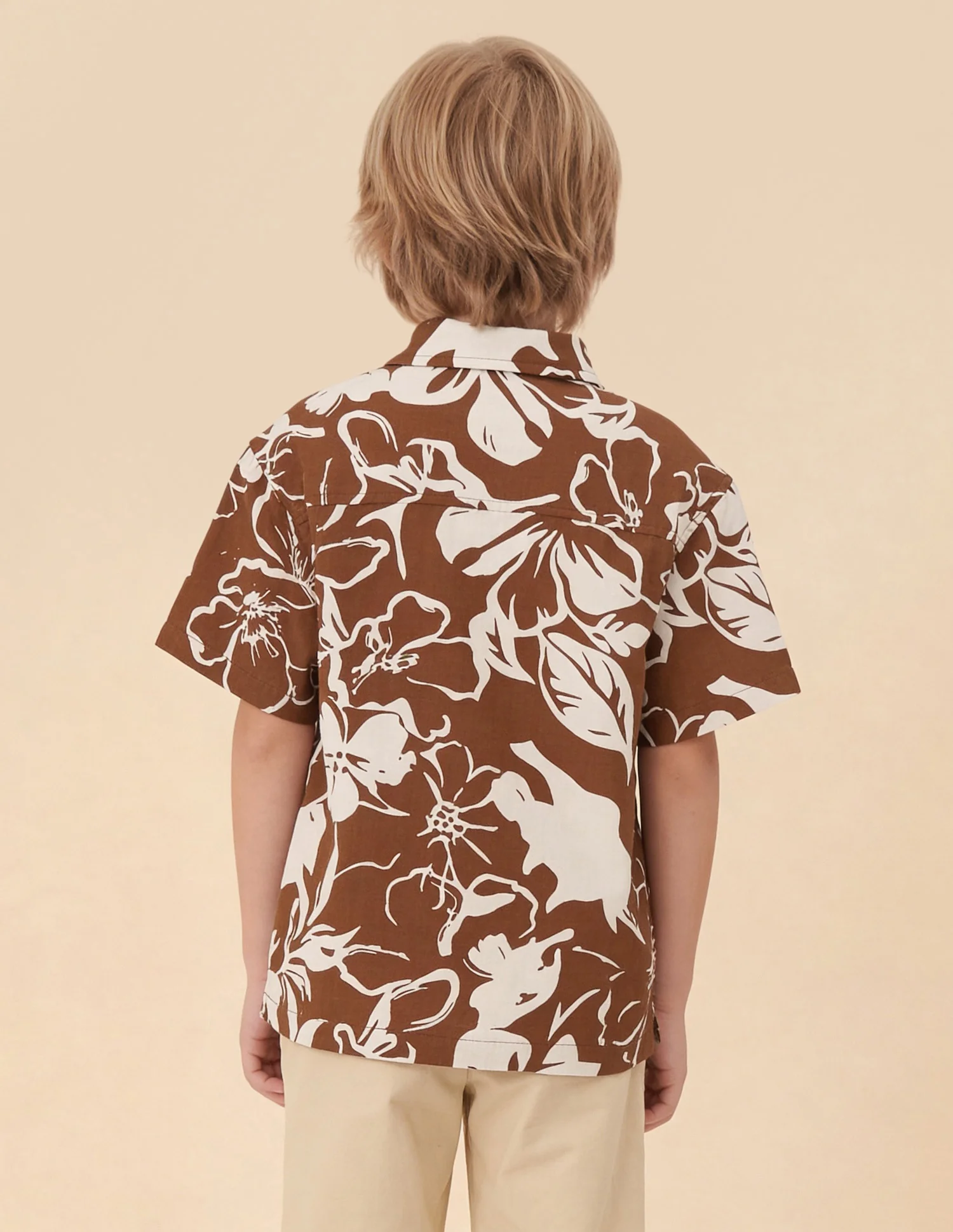Floral Printed Boxy Fit Shirt - Image 5