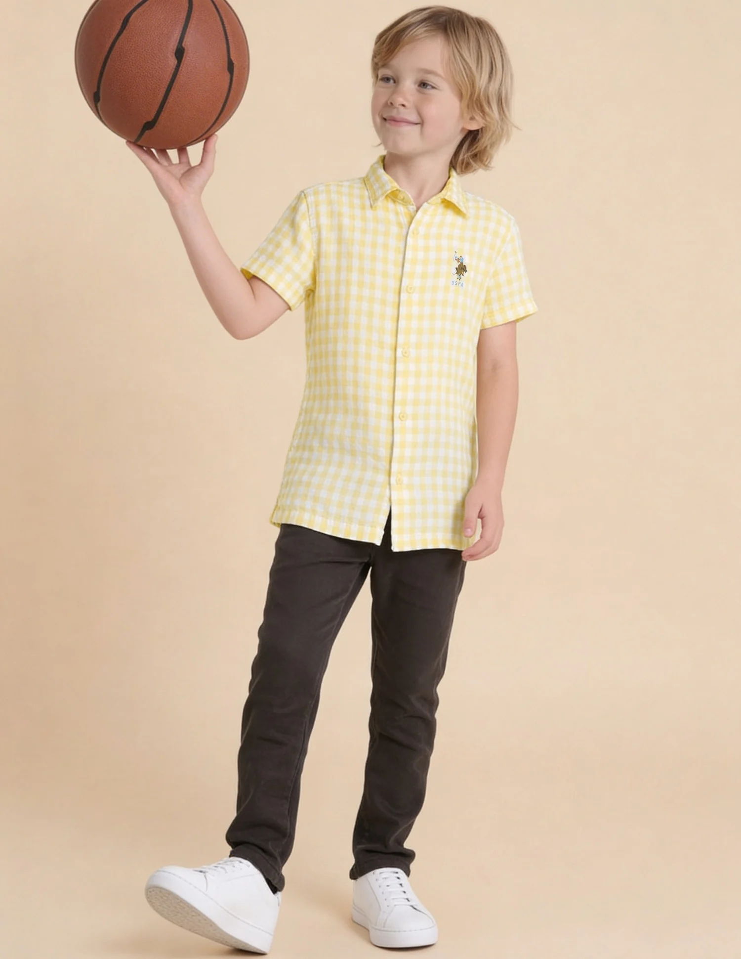 Gingham Checked Regular Fit Shirt