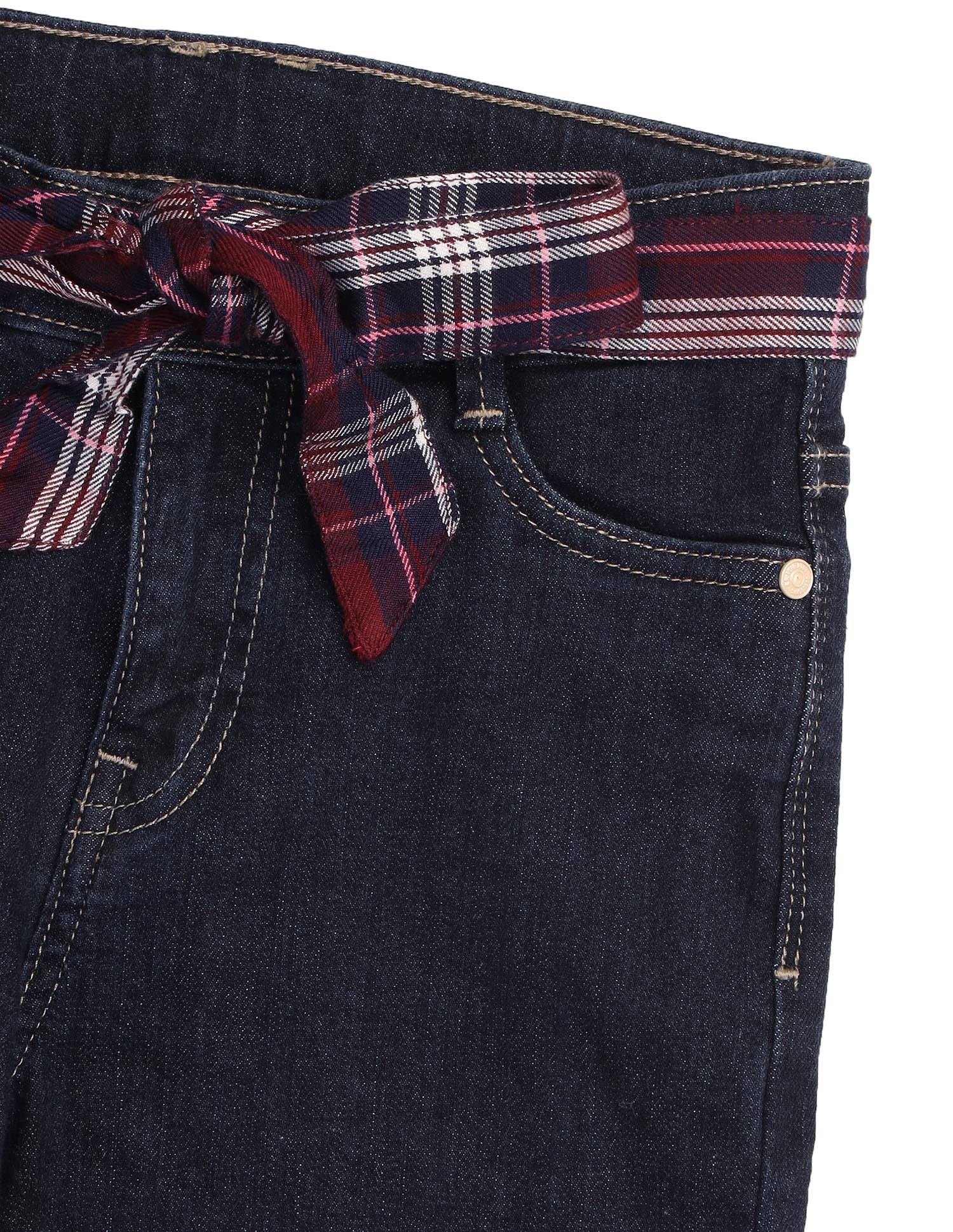 Girls Bootcut Mid Rise Jeans - Image 2