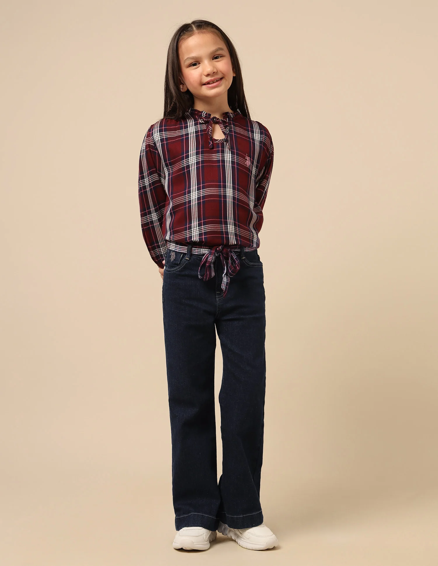 Girls Bootcut Mid Rise Jeans - Image 3