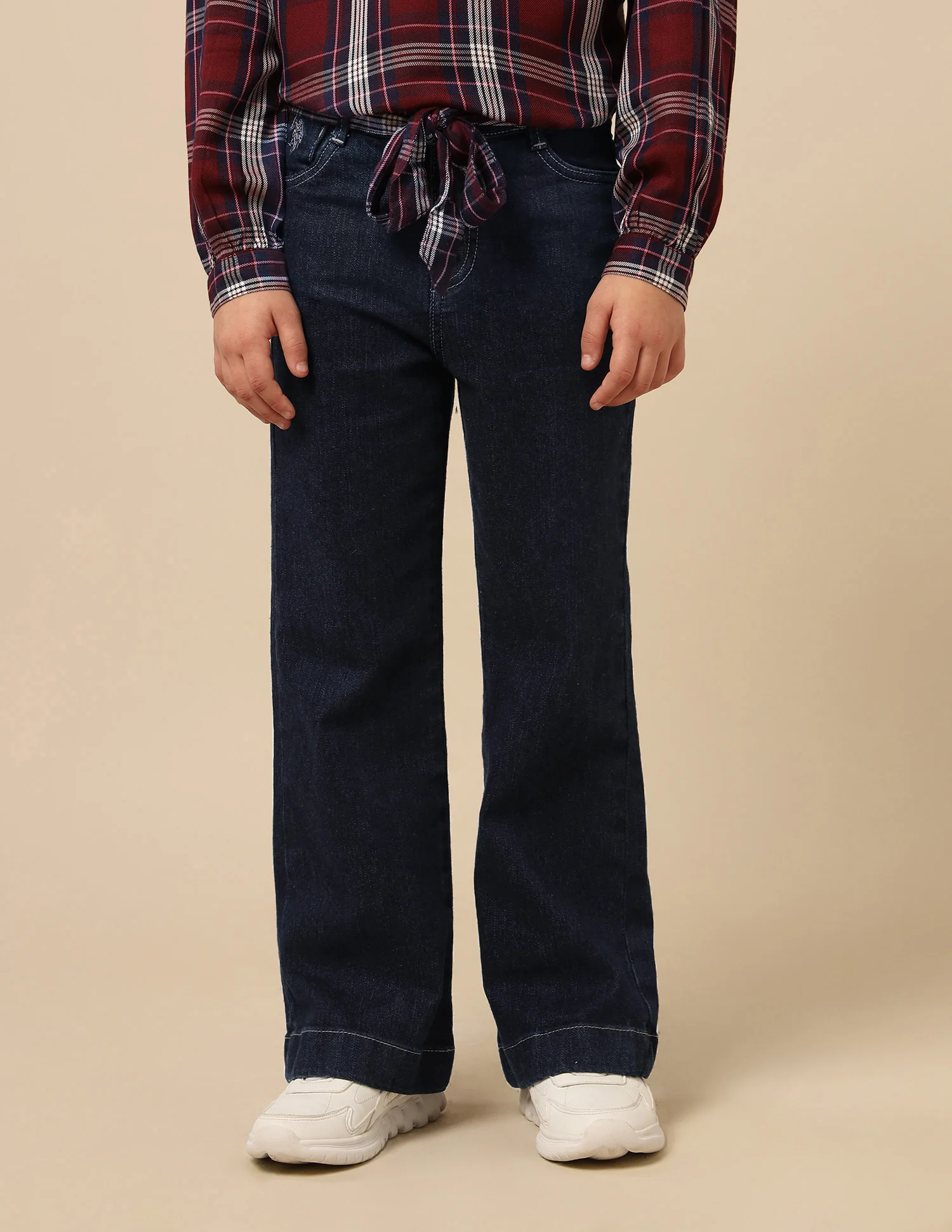 Girls Bootcut Mid Rise Jeans - Image 6