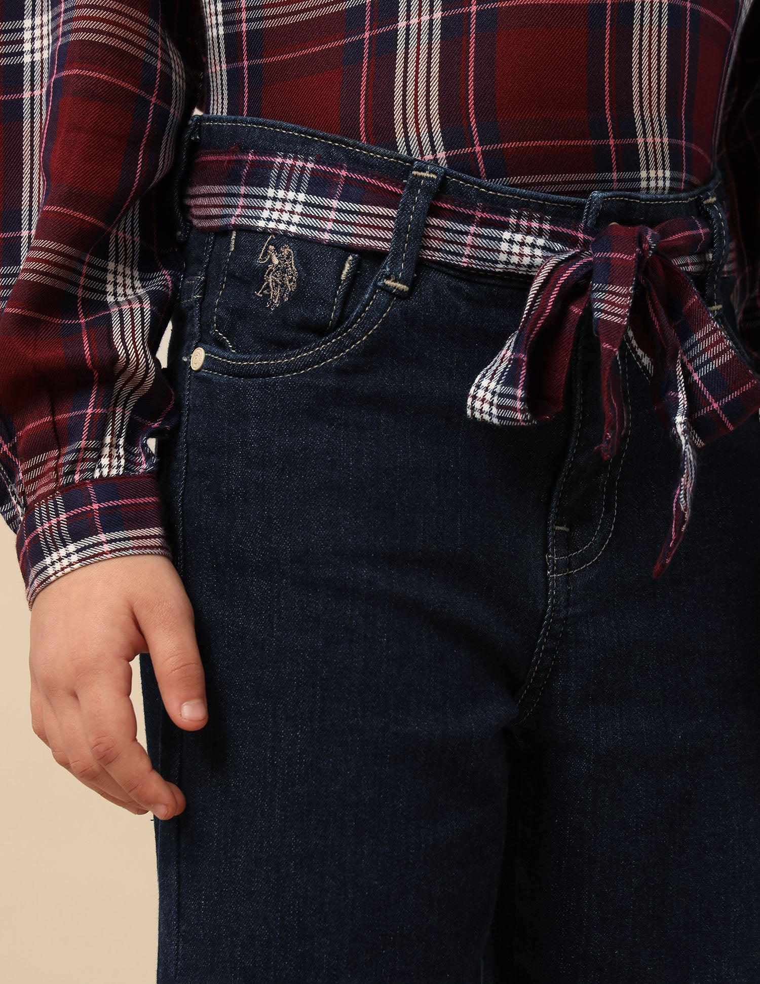 Girls Bootcut Mid Rise Jeans - Image 7