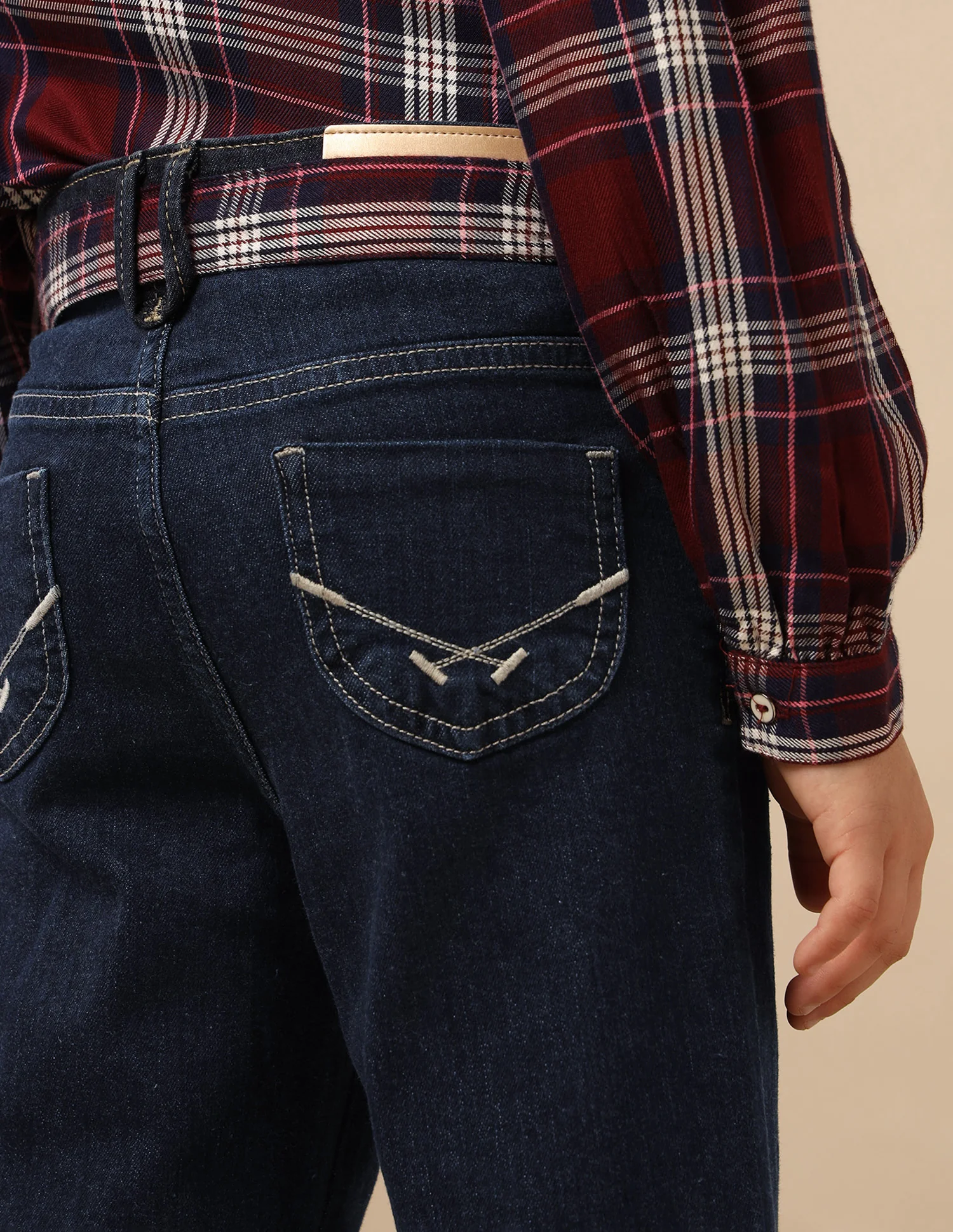 Girls Bootcut Mid Rise Jeans - Image 8