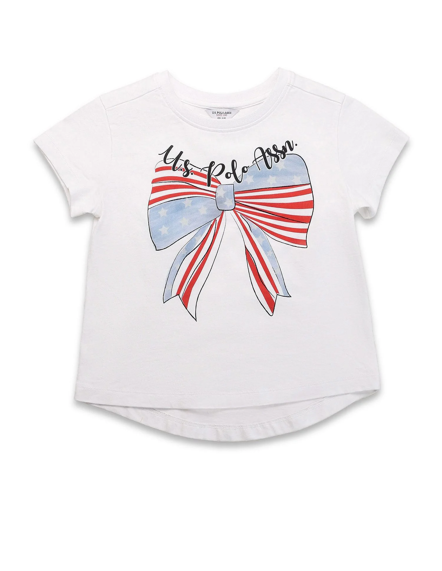 Girls Bow Print Relaxed Fit T-Shirt - Image 7