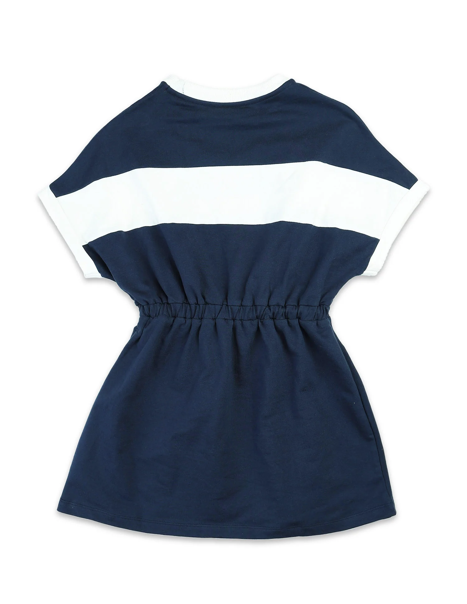 Girls Brand Embroidered A-Line Dress - Image 9