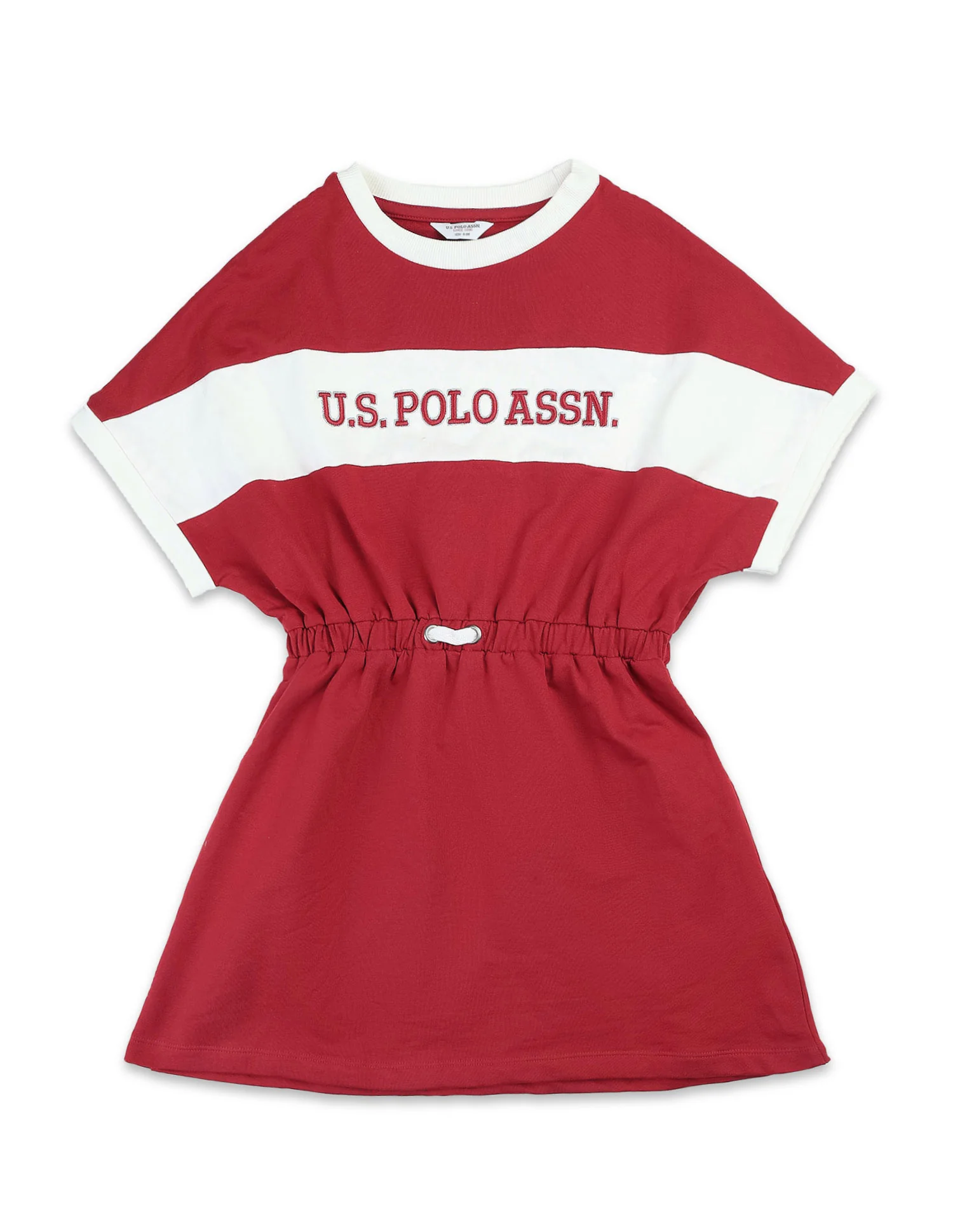Girls Brand Embroidered A-Line Dress - Image 8