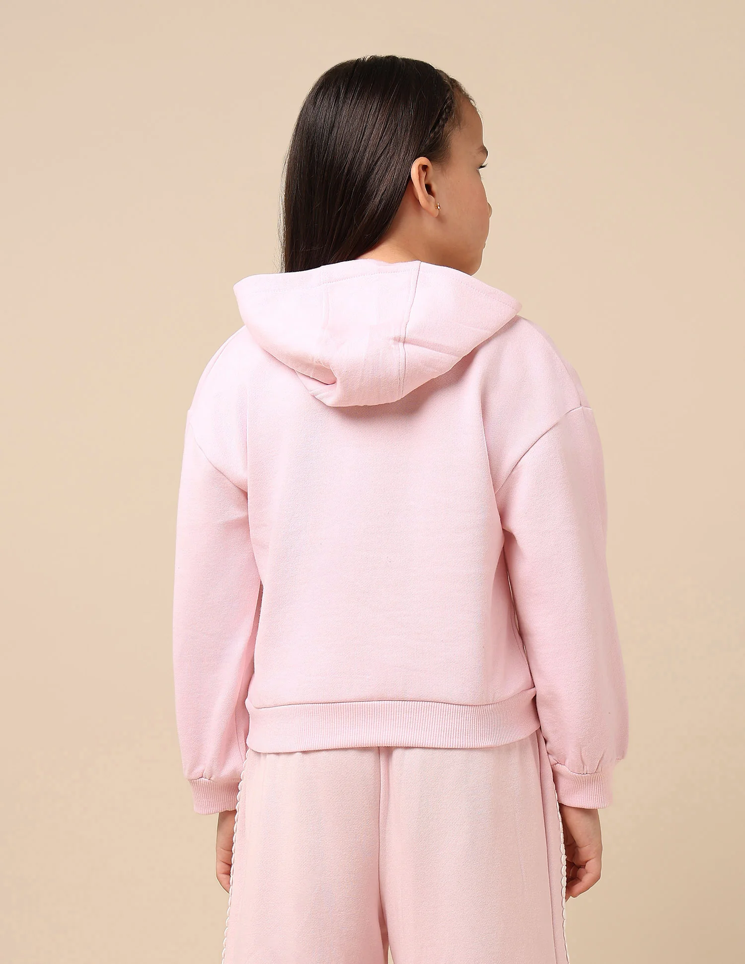 Girls Brand Embroidered Regular Fit Sweatshirt - Image 5