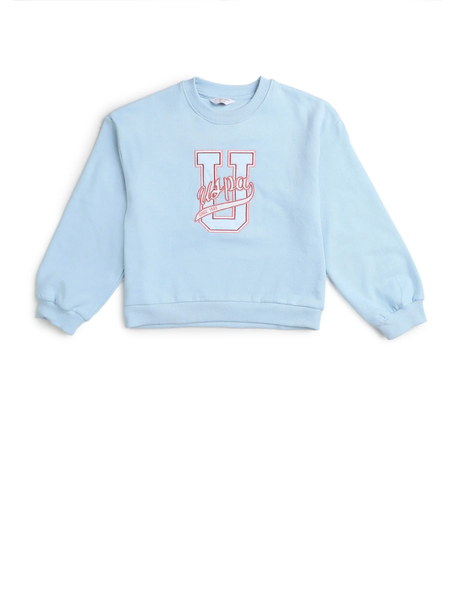 Girls Brand Embroidered Regular Fit Sweatshirt - Image 8