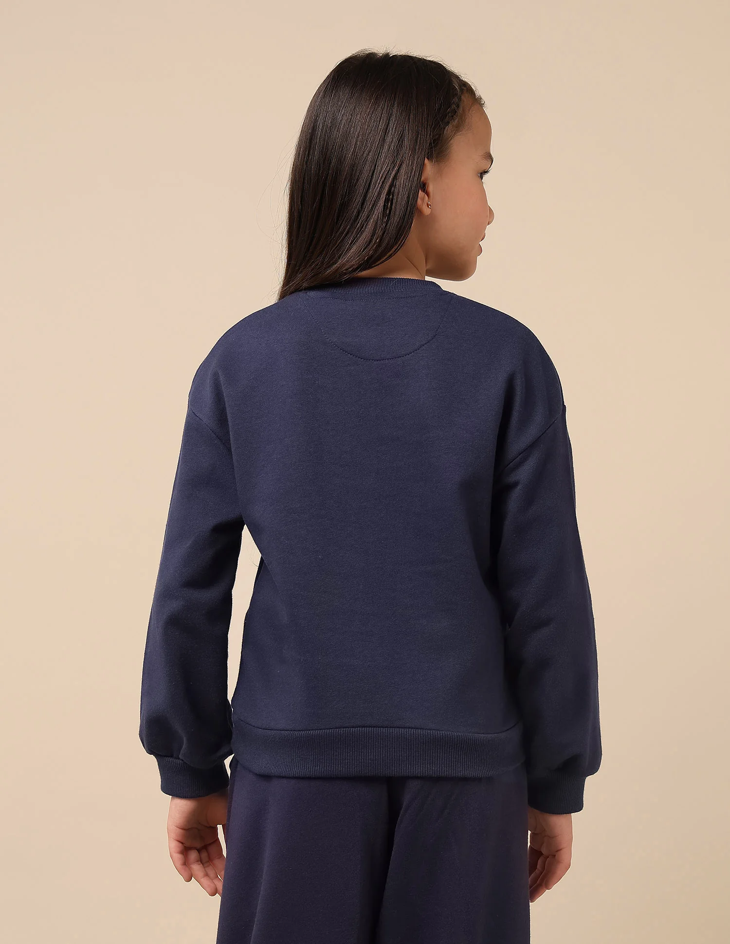 Girls Brand Embroidered Regular Fit Sweatshirt - Image 5