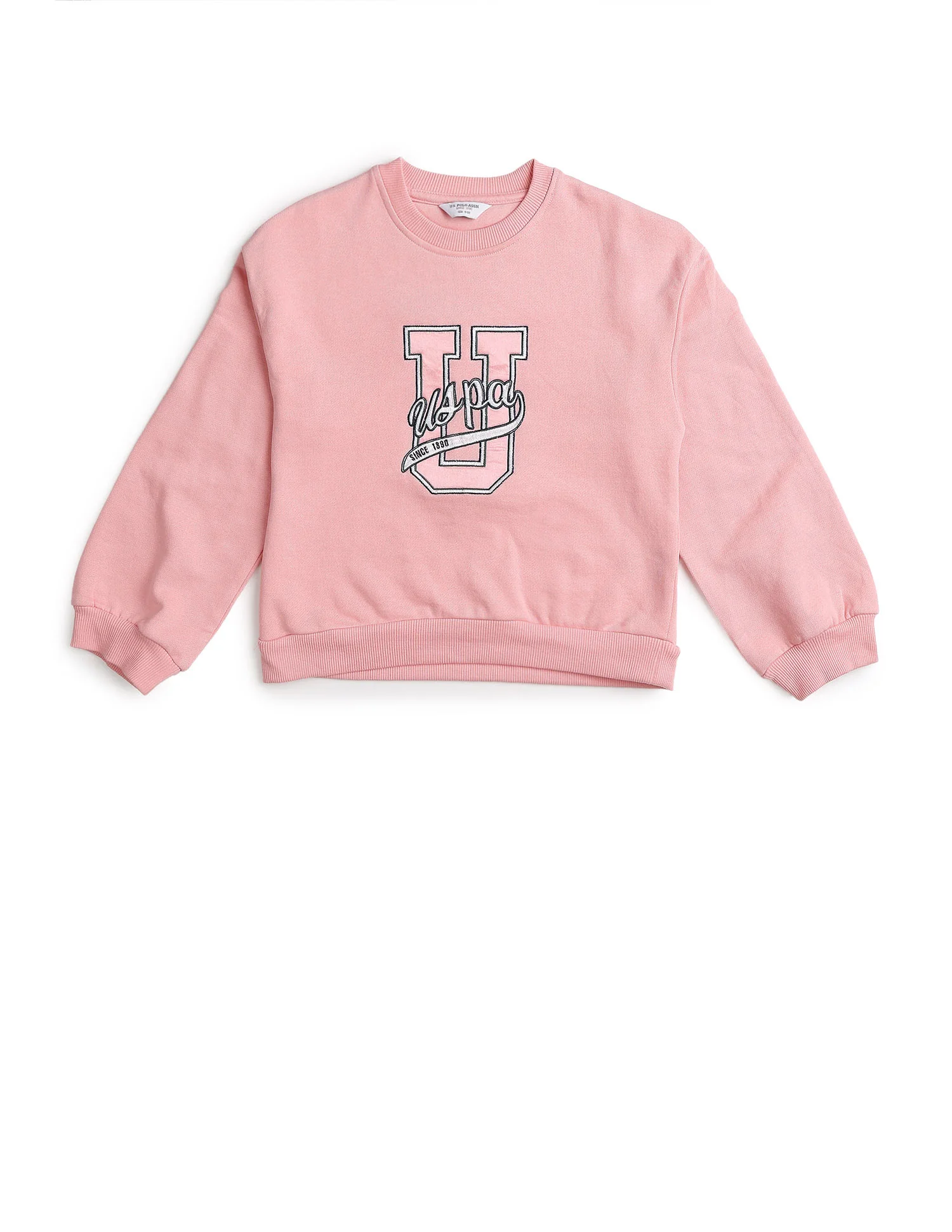 Girls Brand Embroidered Regular Fit Sweatshirt - Image 8