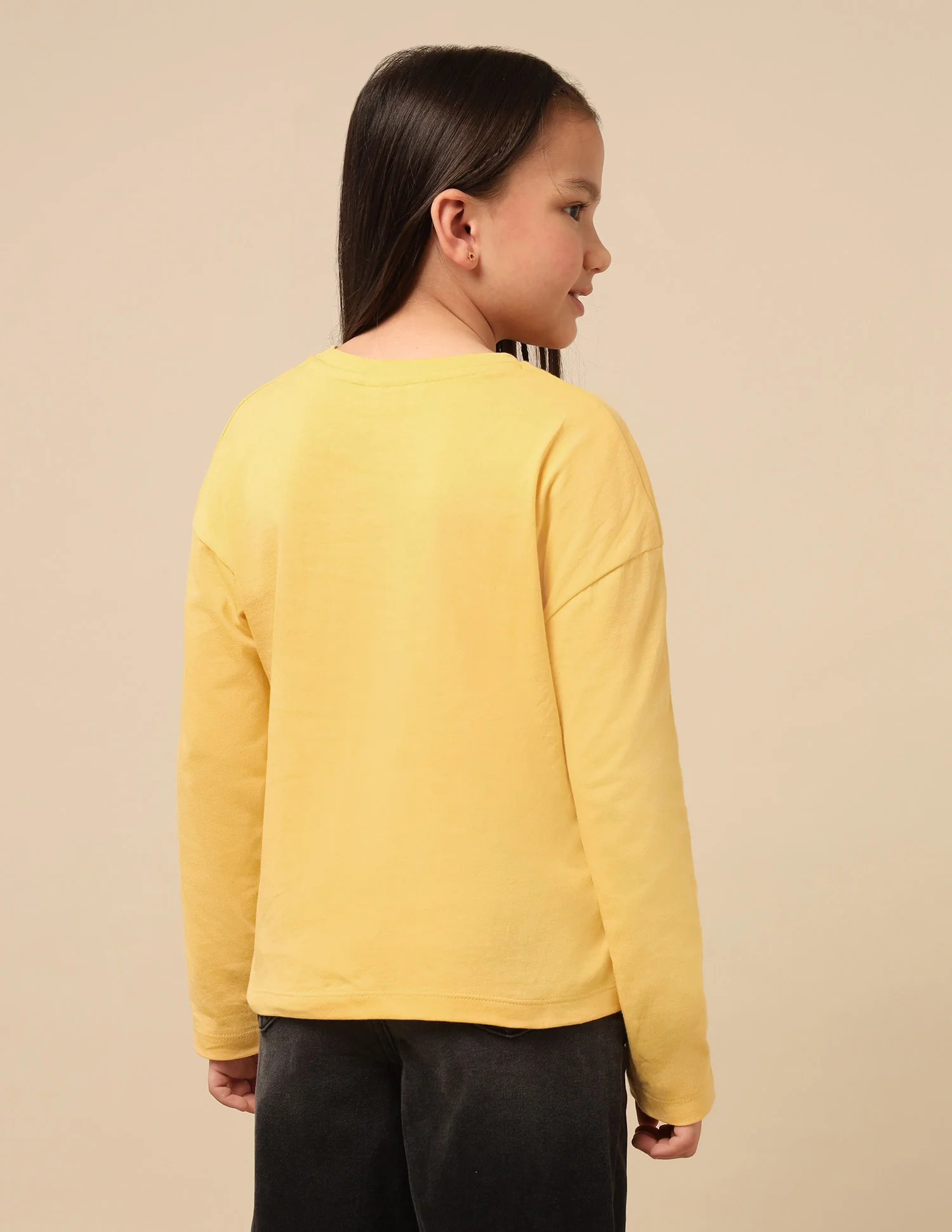 Girls Brand Embroidered Regular Fit Top - Image 5