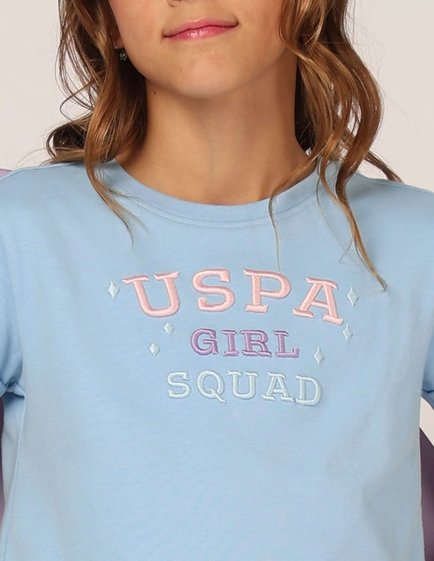 Girls Brand Embroidered Relaxed Fit T-Shirt - Image 6