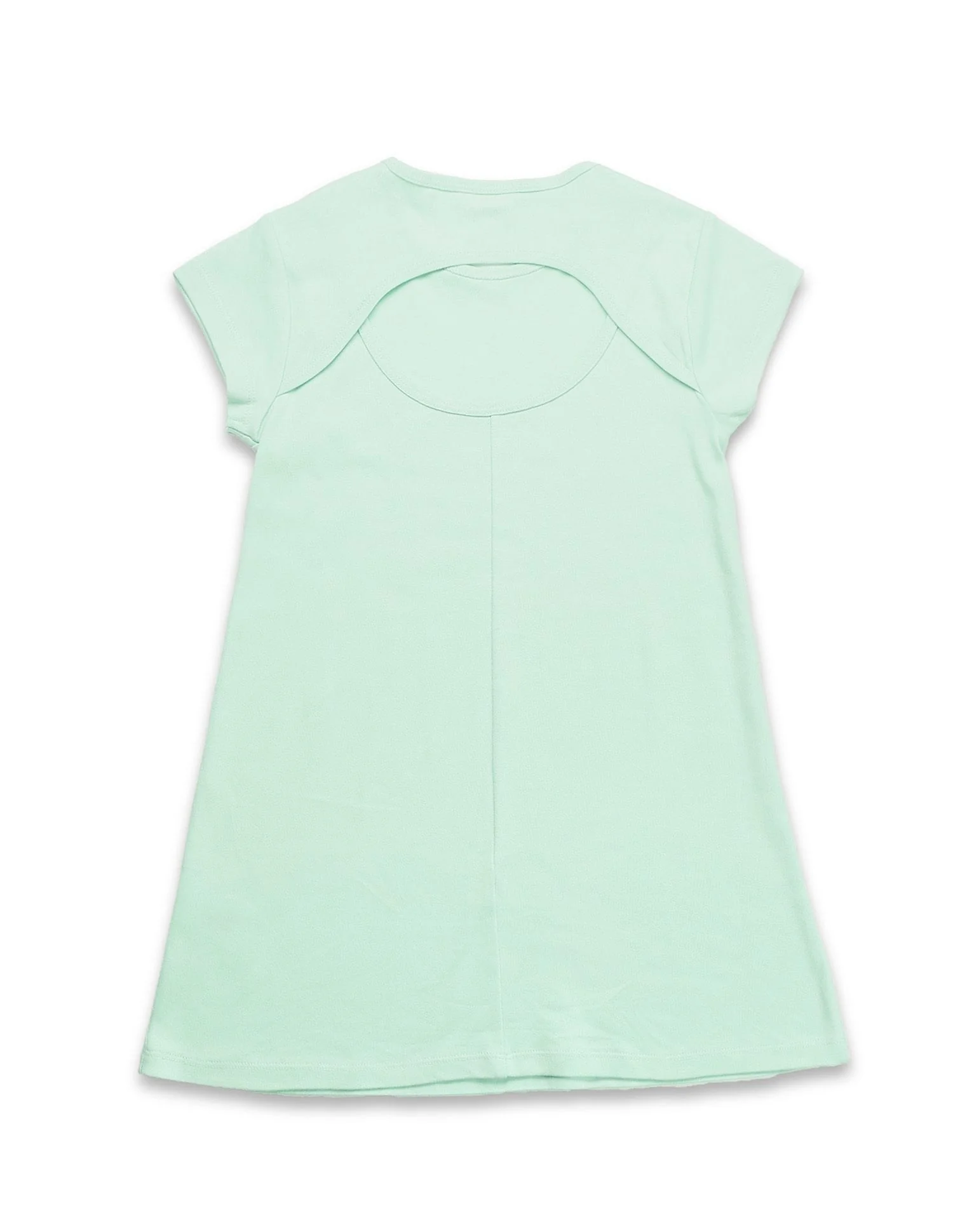Girls Brand Printed A Line Dress - Image 7