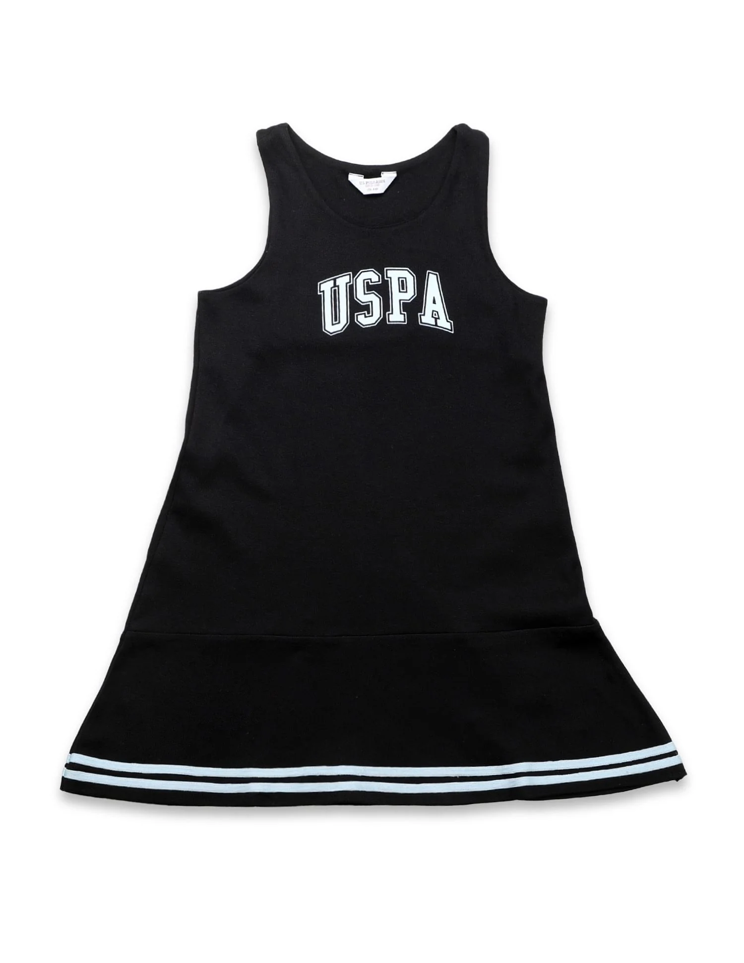 Girls Brand Printed A Line Dress - Image 7