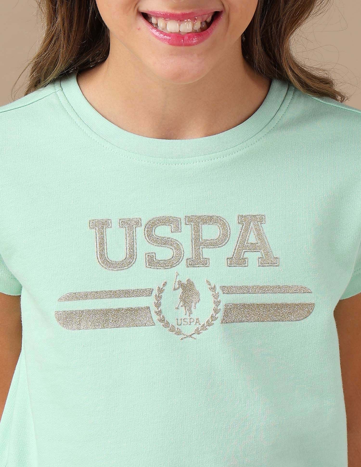 Girls Brand Printed Blousan T-Shirt - Image 5
