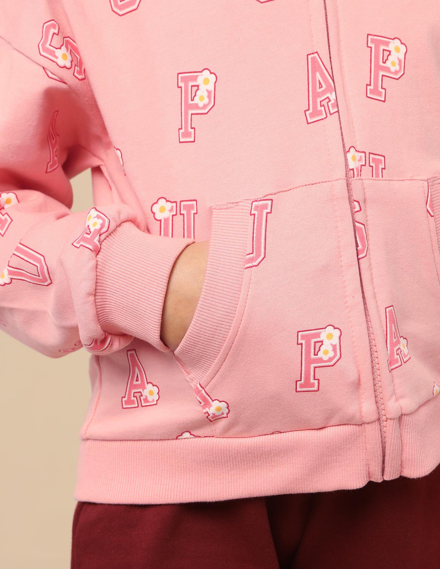 Girls Brand Printed Comfort Fit Sweatshirt - Image 8