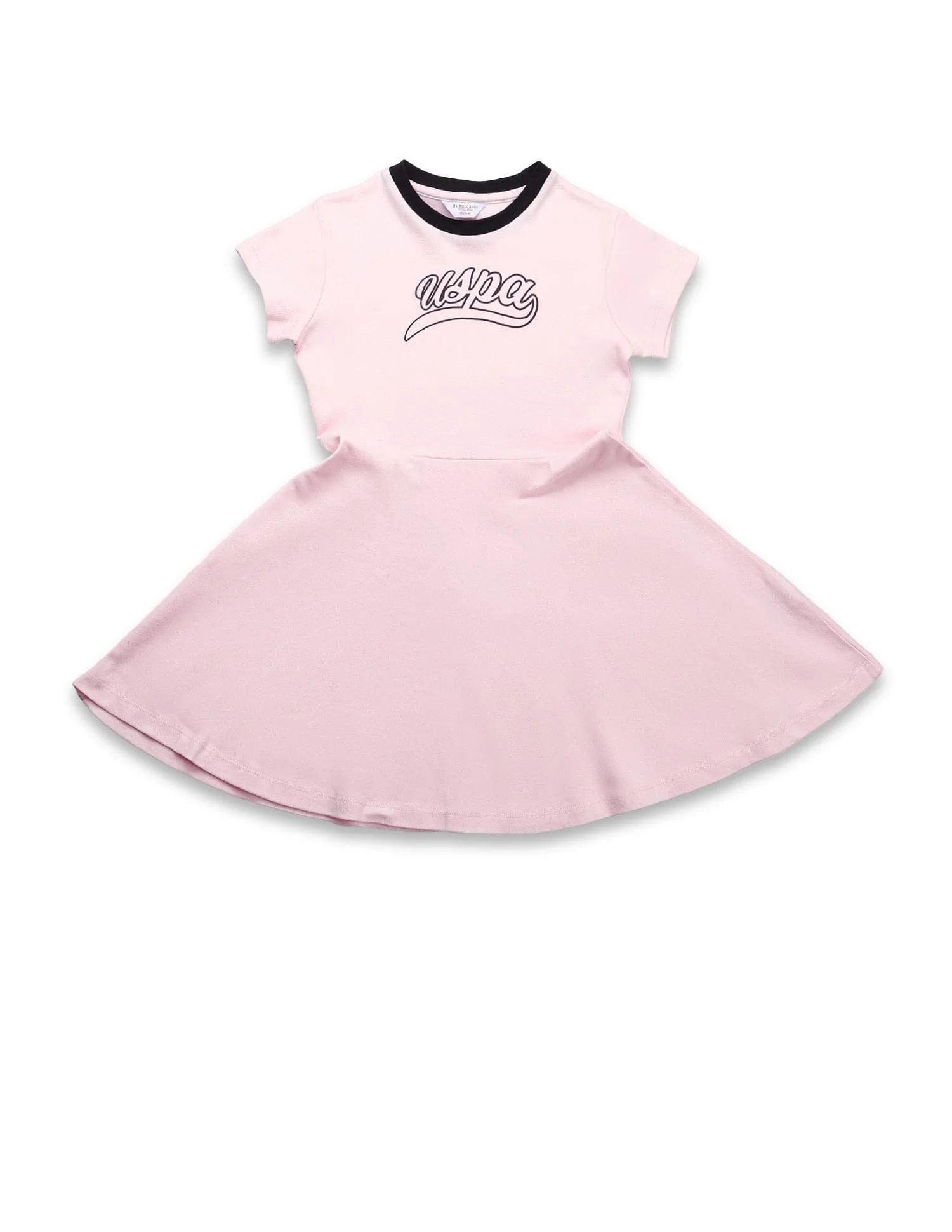 Girls Brand Printed Fit And Flare Dress - Image 6