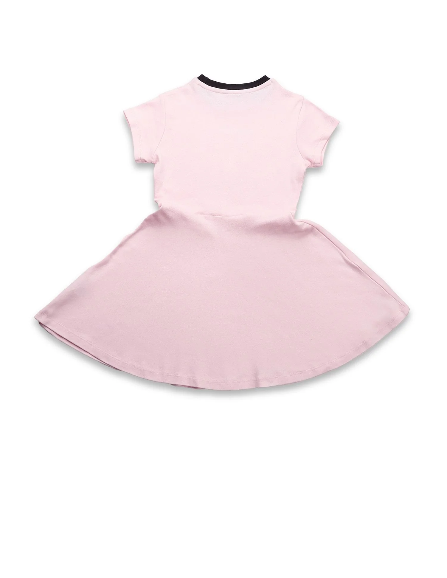Girls Brand Printed Fit And Flare Dress - Image 7