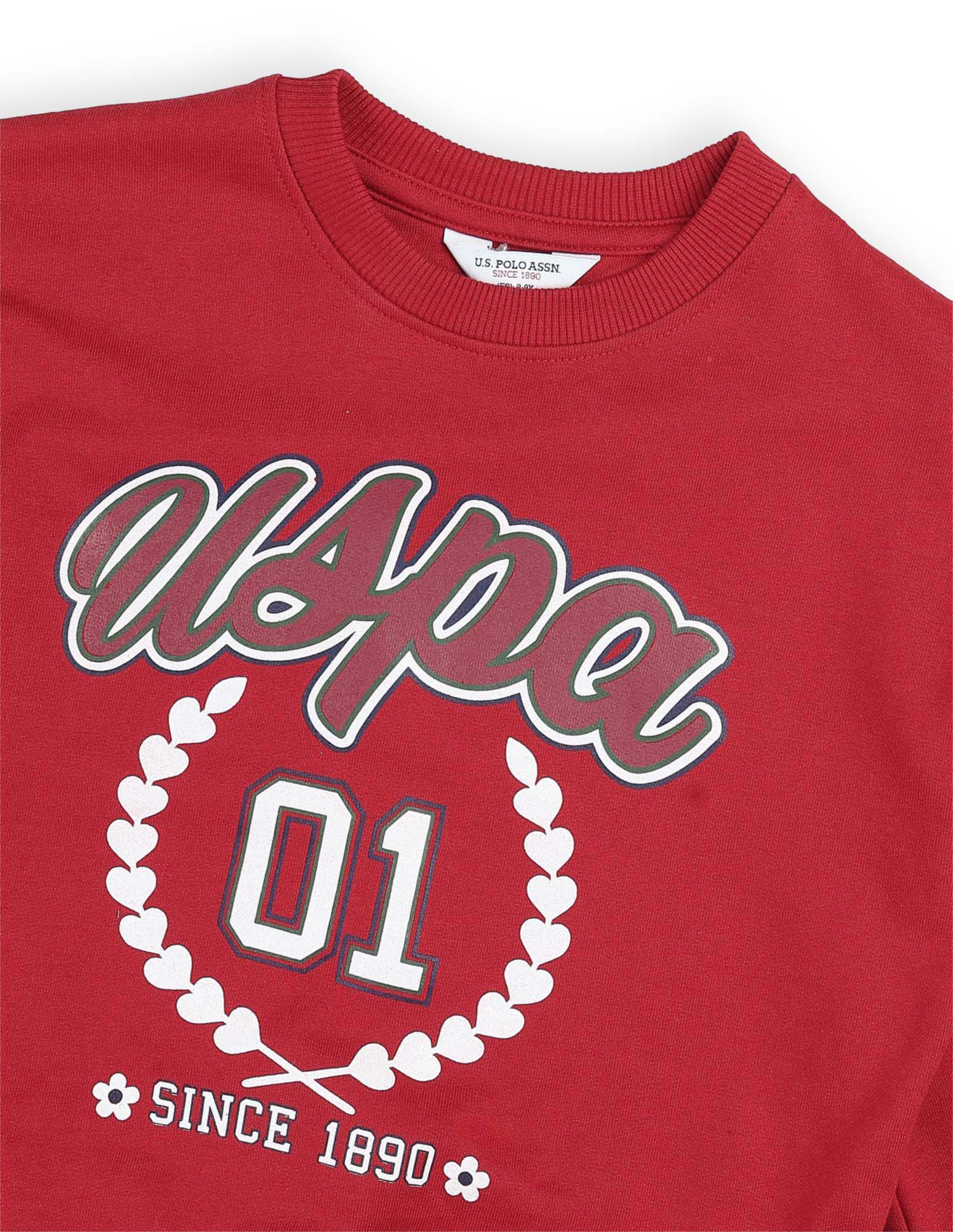 Girls Brand Printed Numeric Sweatshirt - Image 10