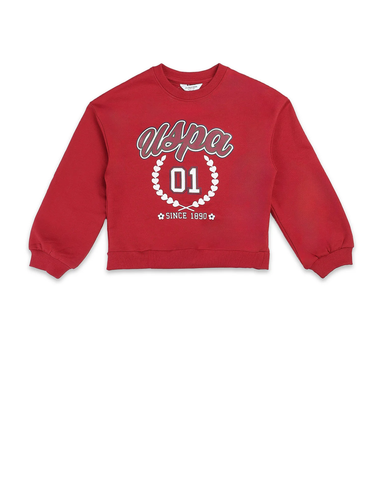 Girls Brand Printed Numeric Sweatshirt - Image 8