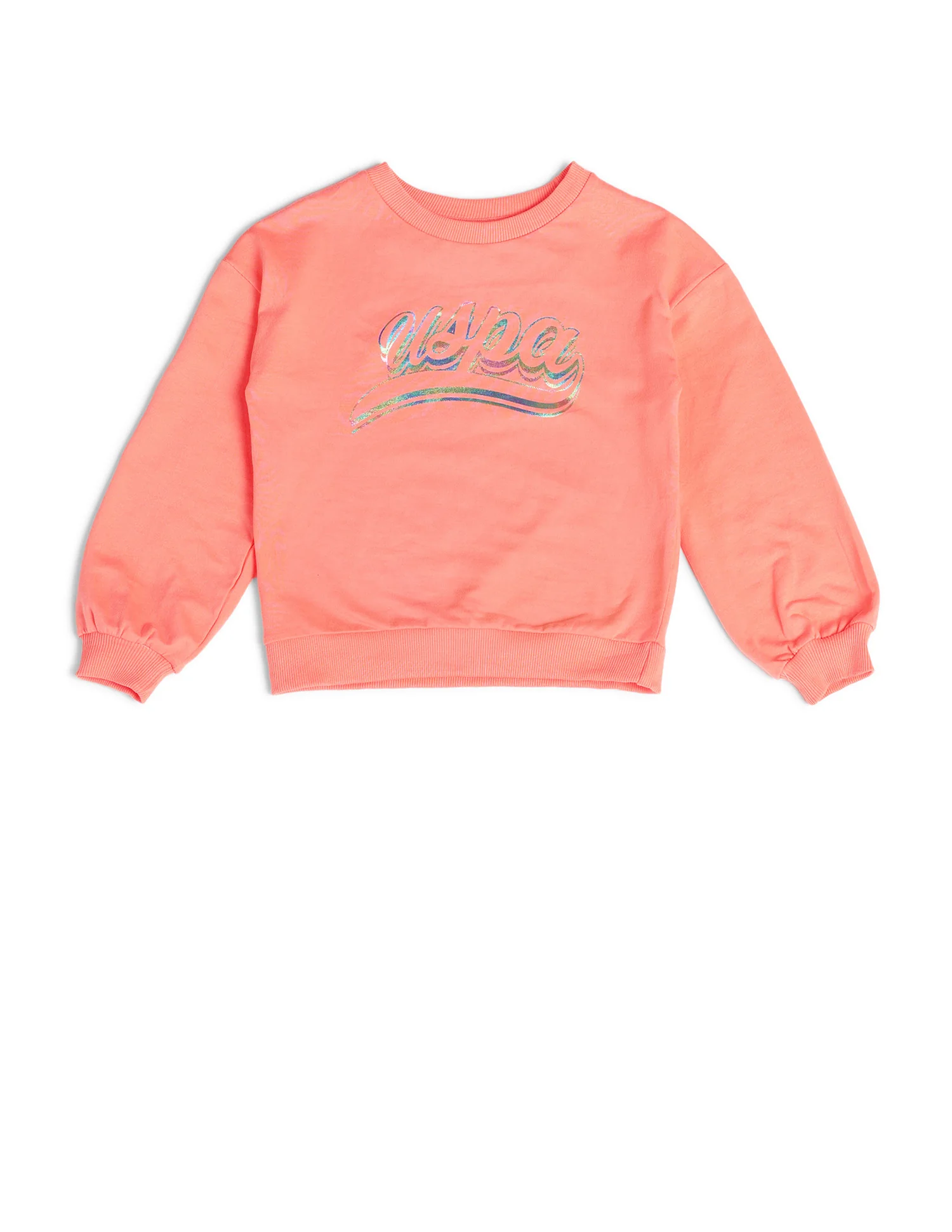 Girls Brand Printed Regular Fit Sweatshirt - Image 5