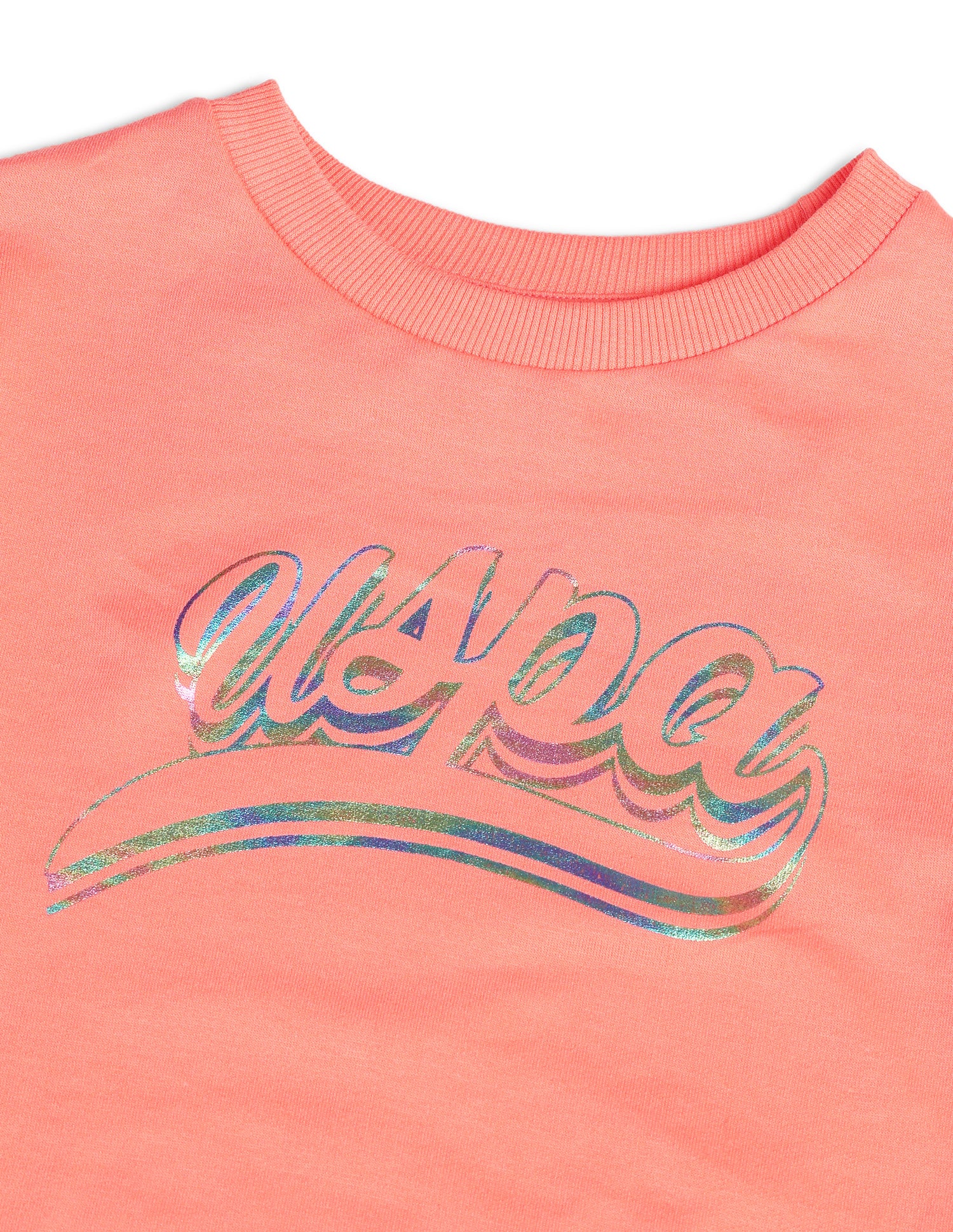 Girls Brand Printed Regular Fit Sweatshirt - Image 7