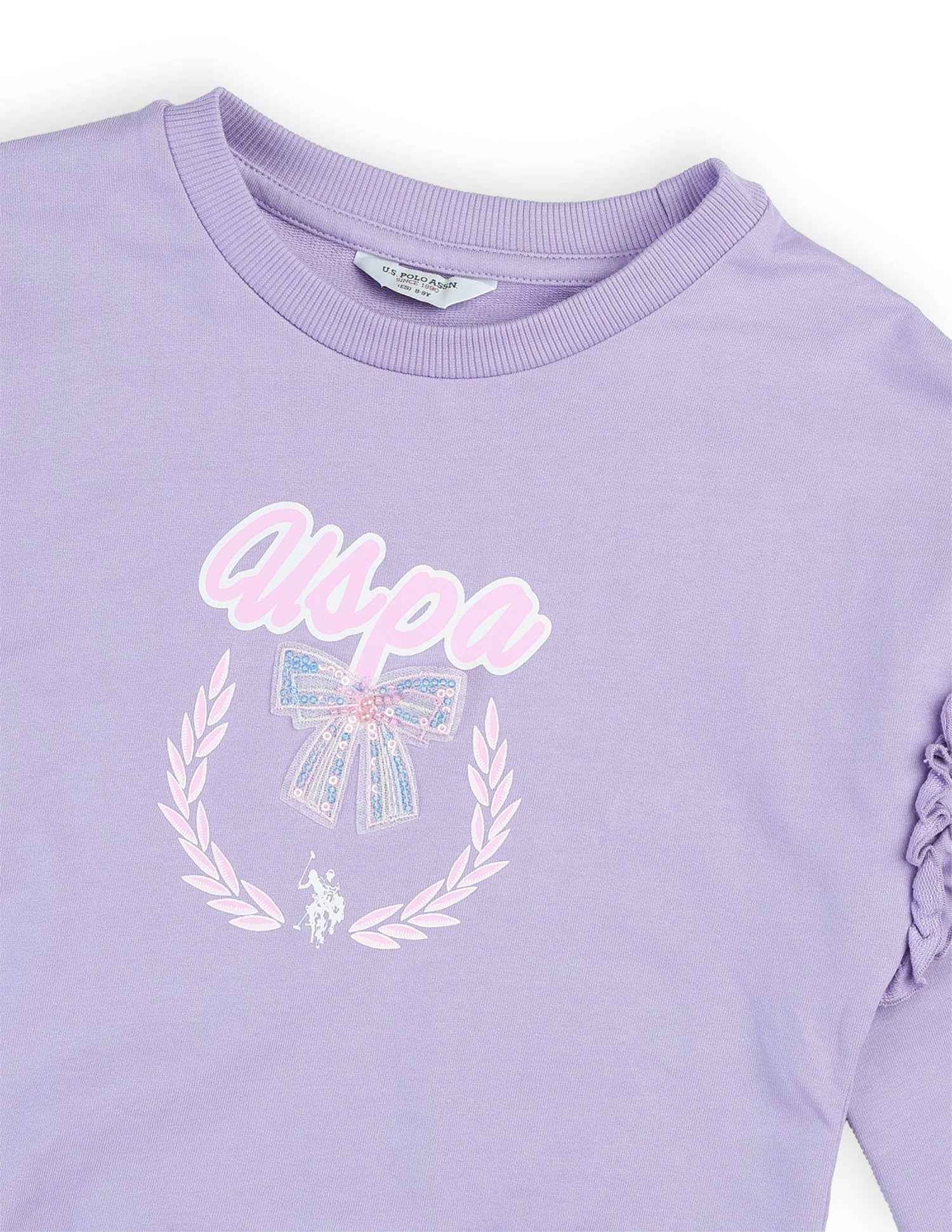 Girls Brand Printed Regular Fit Sweatshirt - Image 10
