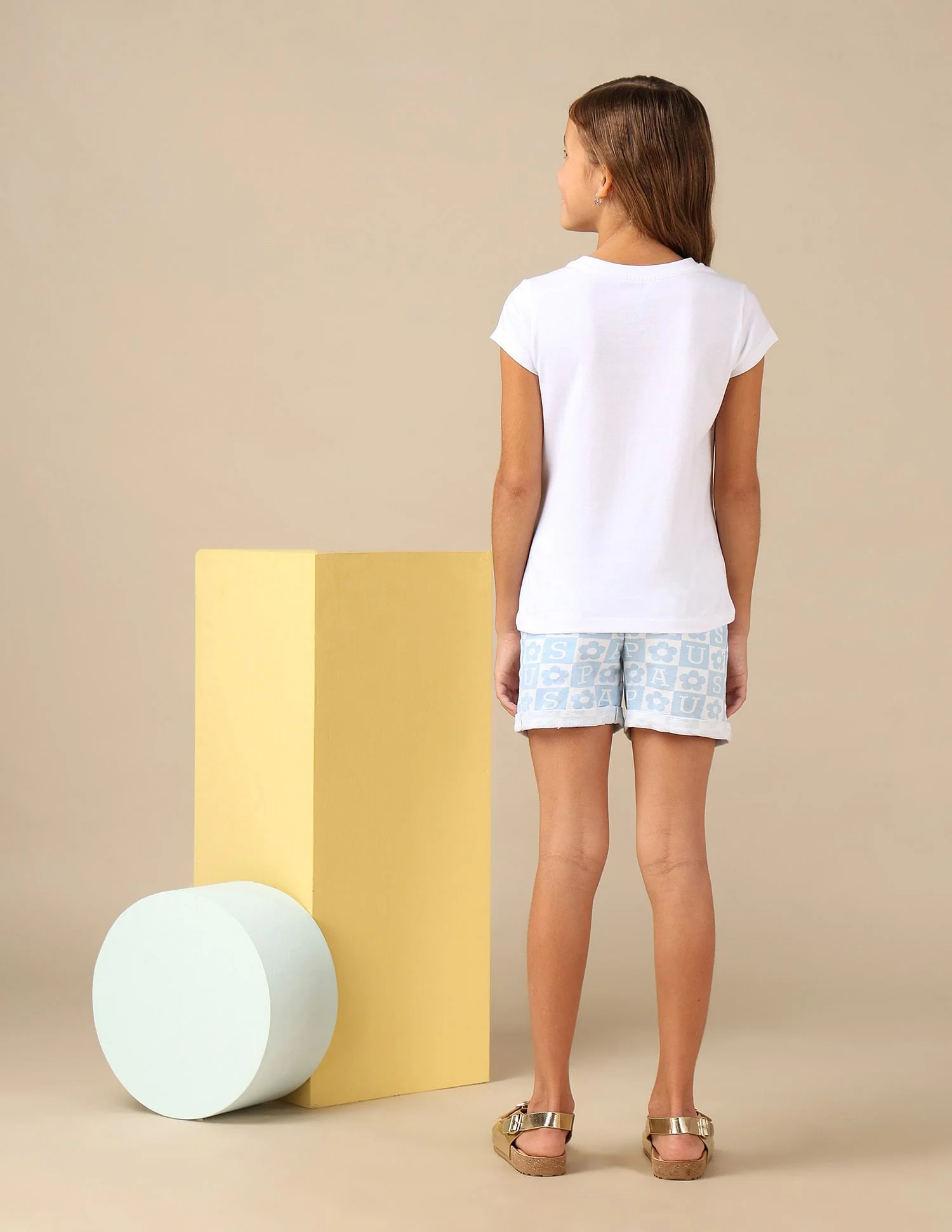 Girls Brand Printed Regular Fit T-Shirt - Image 4