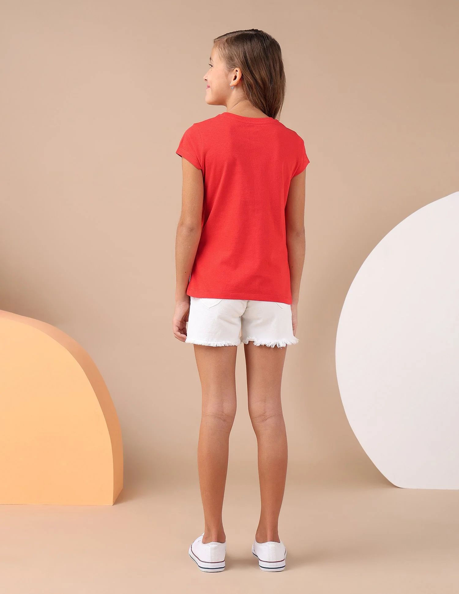 Girls Brand Printed Regular Fit T-Shirt - Image 4