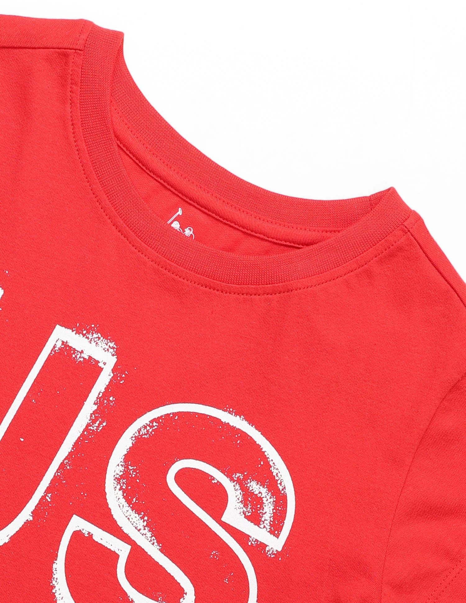 Girls Brand Printed Regular Fit T-Shirt - Image 8