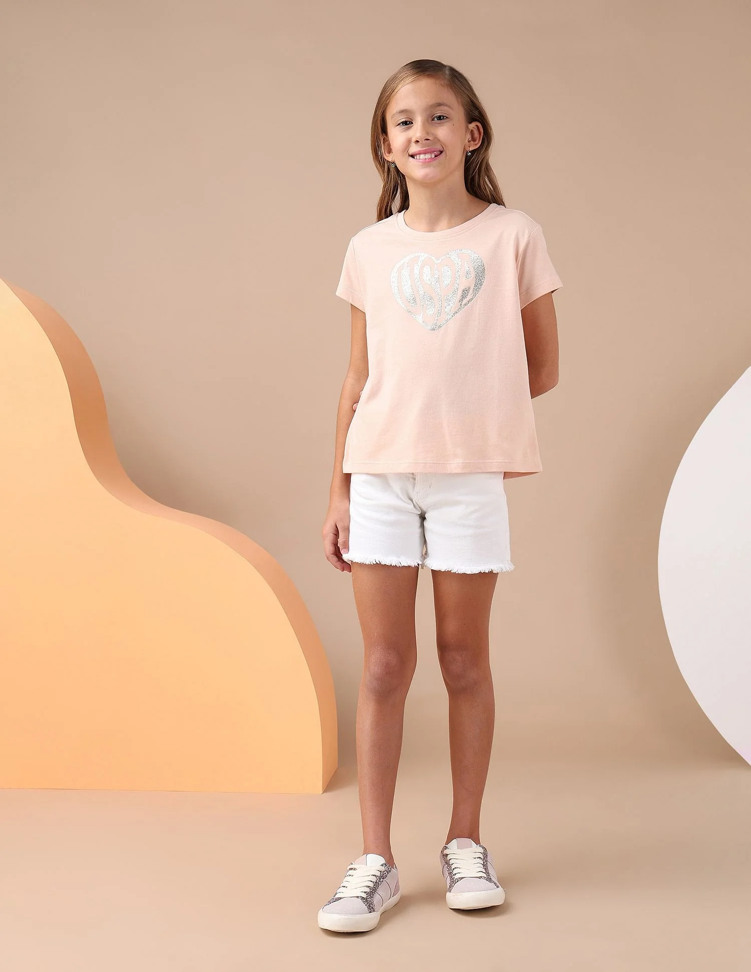 Girls Brand Printed Relaxed Fit T-Shirt - Image 4