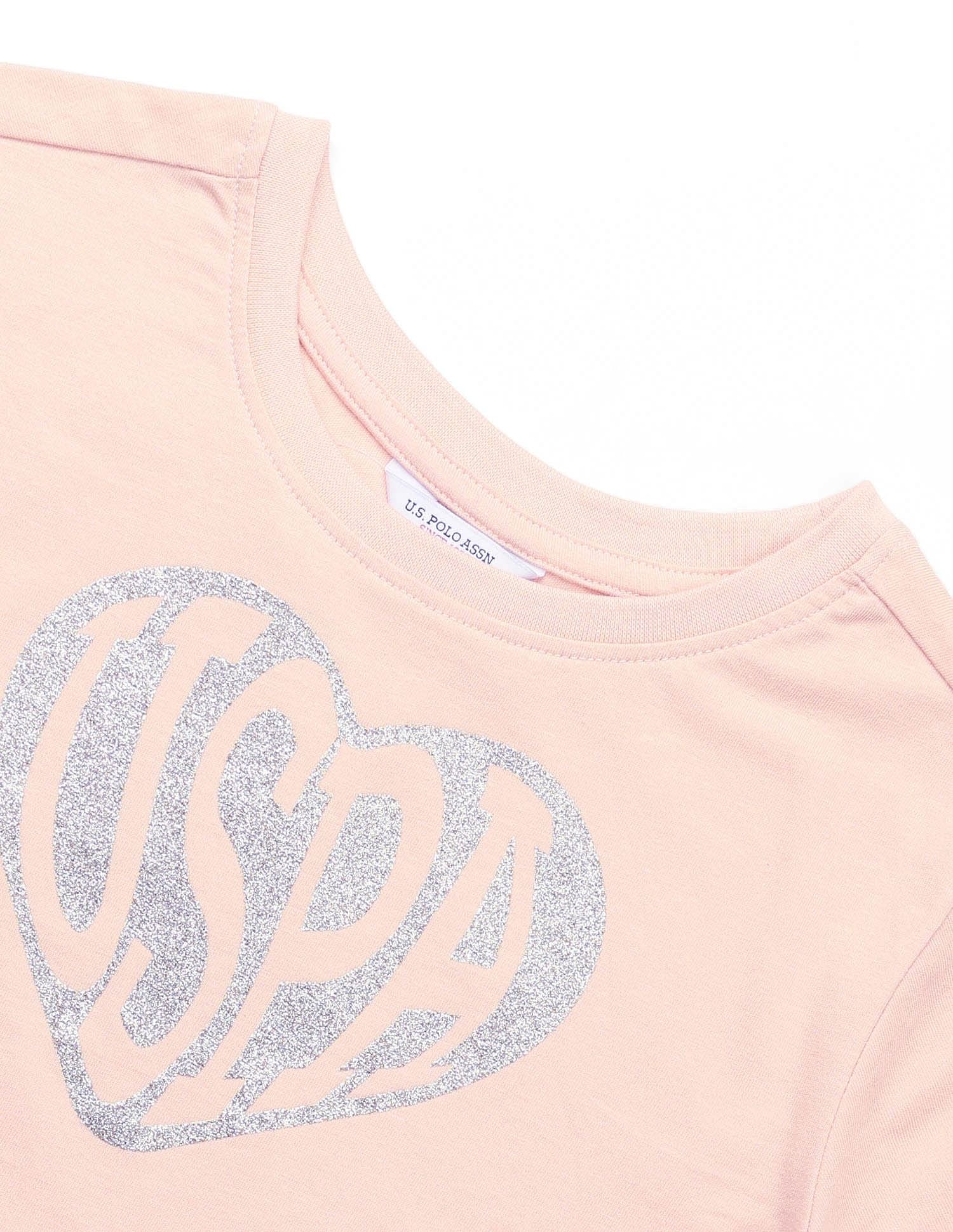 Girls Brand Printed Relaxed Fit T-Shirt - Image 9