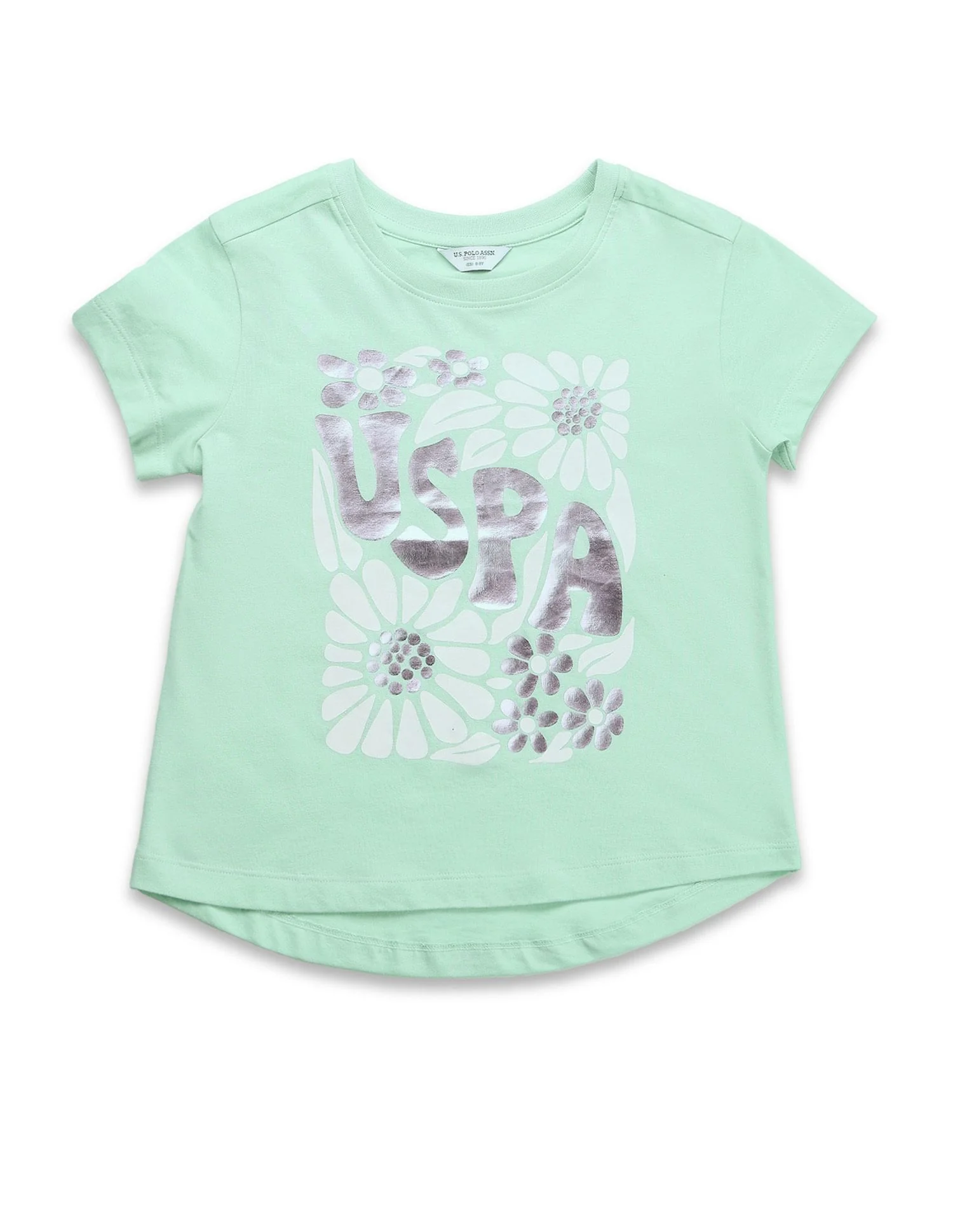 Girls Brand Printed Relaxed Fit T-Shirt - Image 6