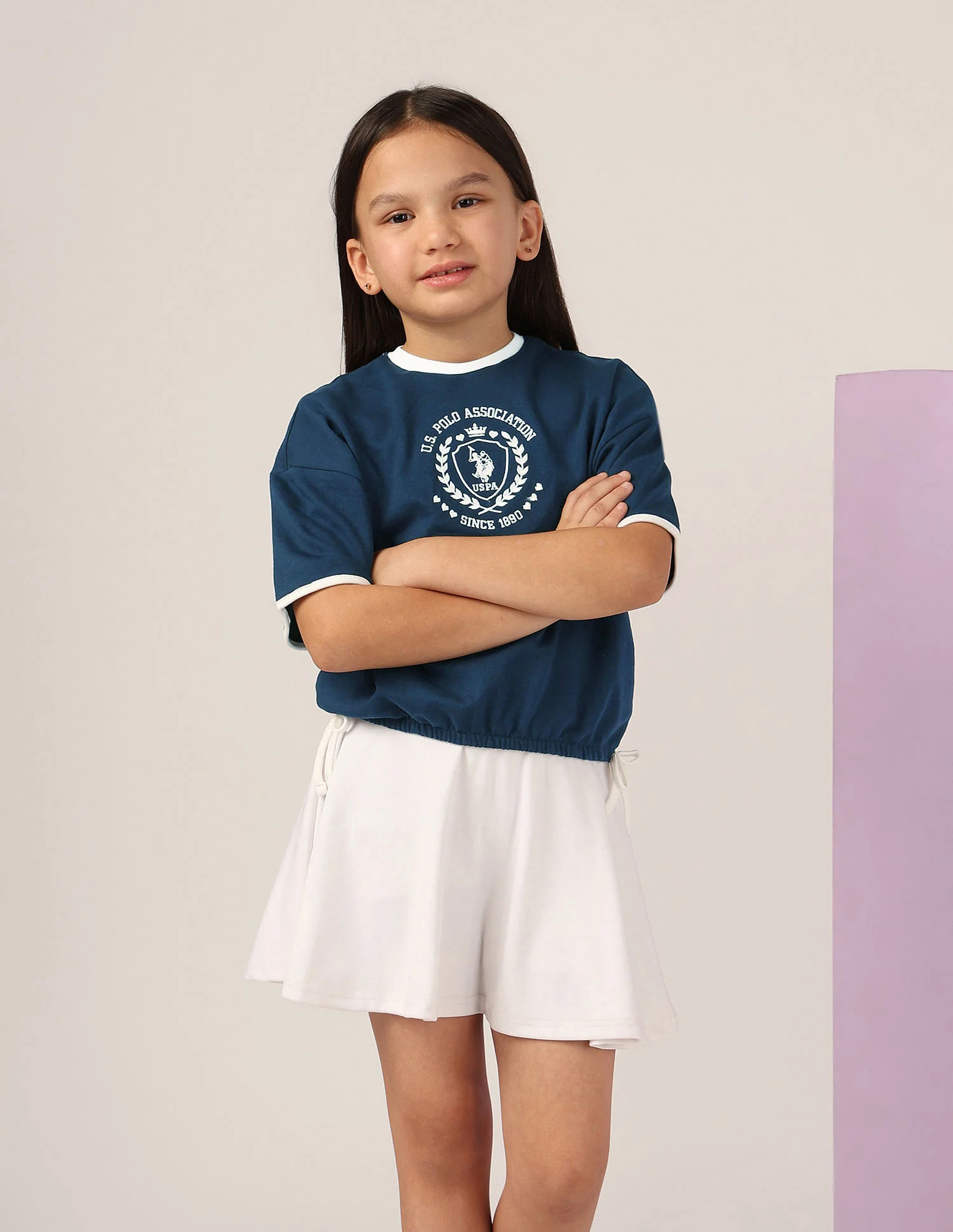 Girls Brand Printed T-Shirt