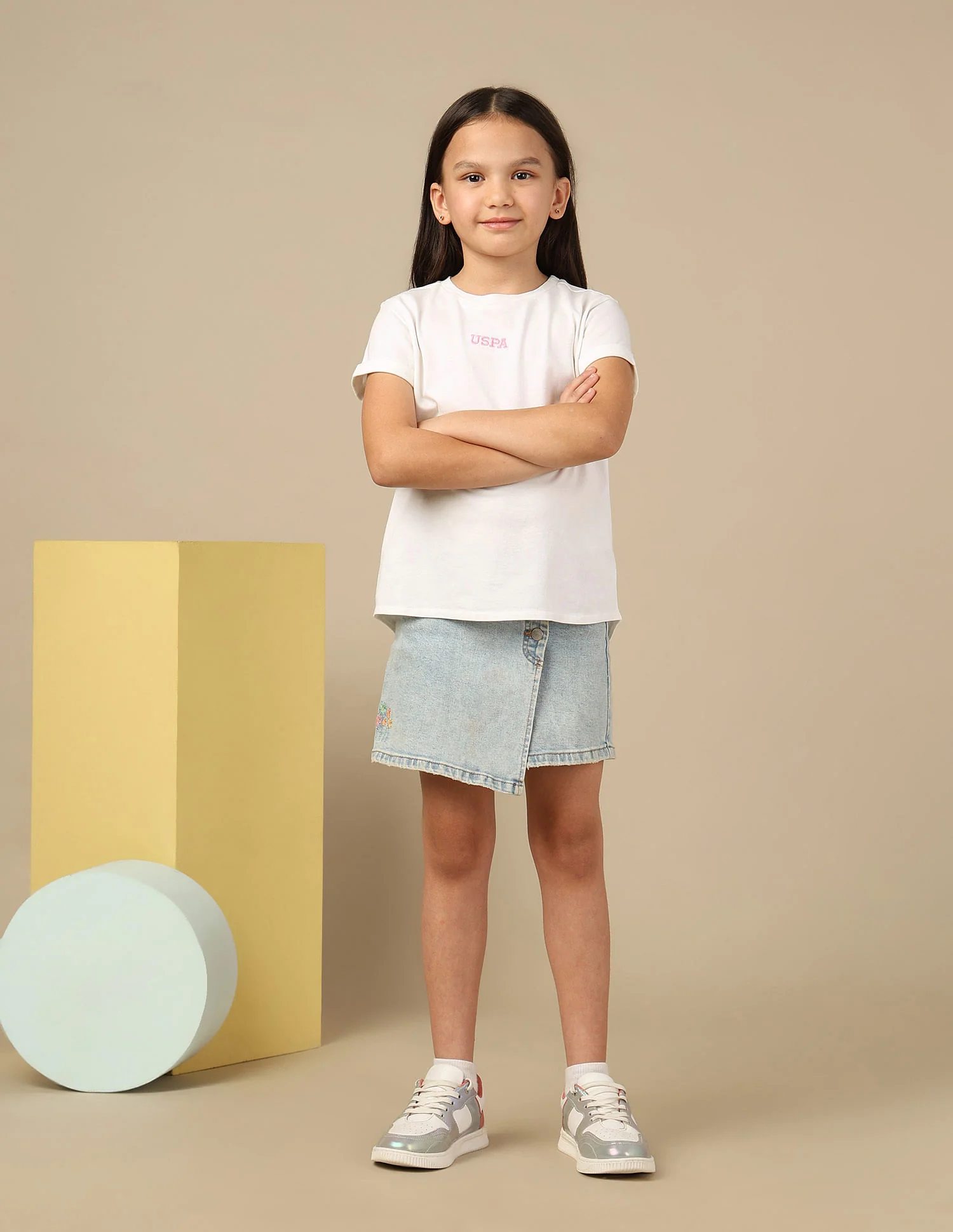 Girls Brand Printed T-Shirt - Image 3
