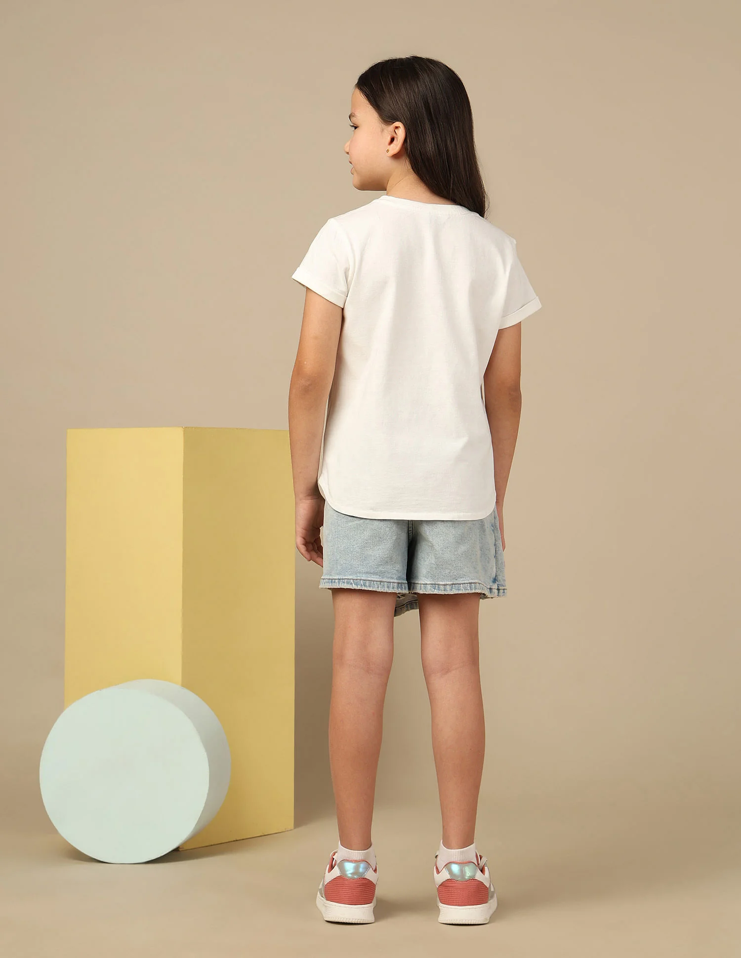 Girls Brand Printed T-Shirt - Image 4