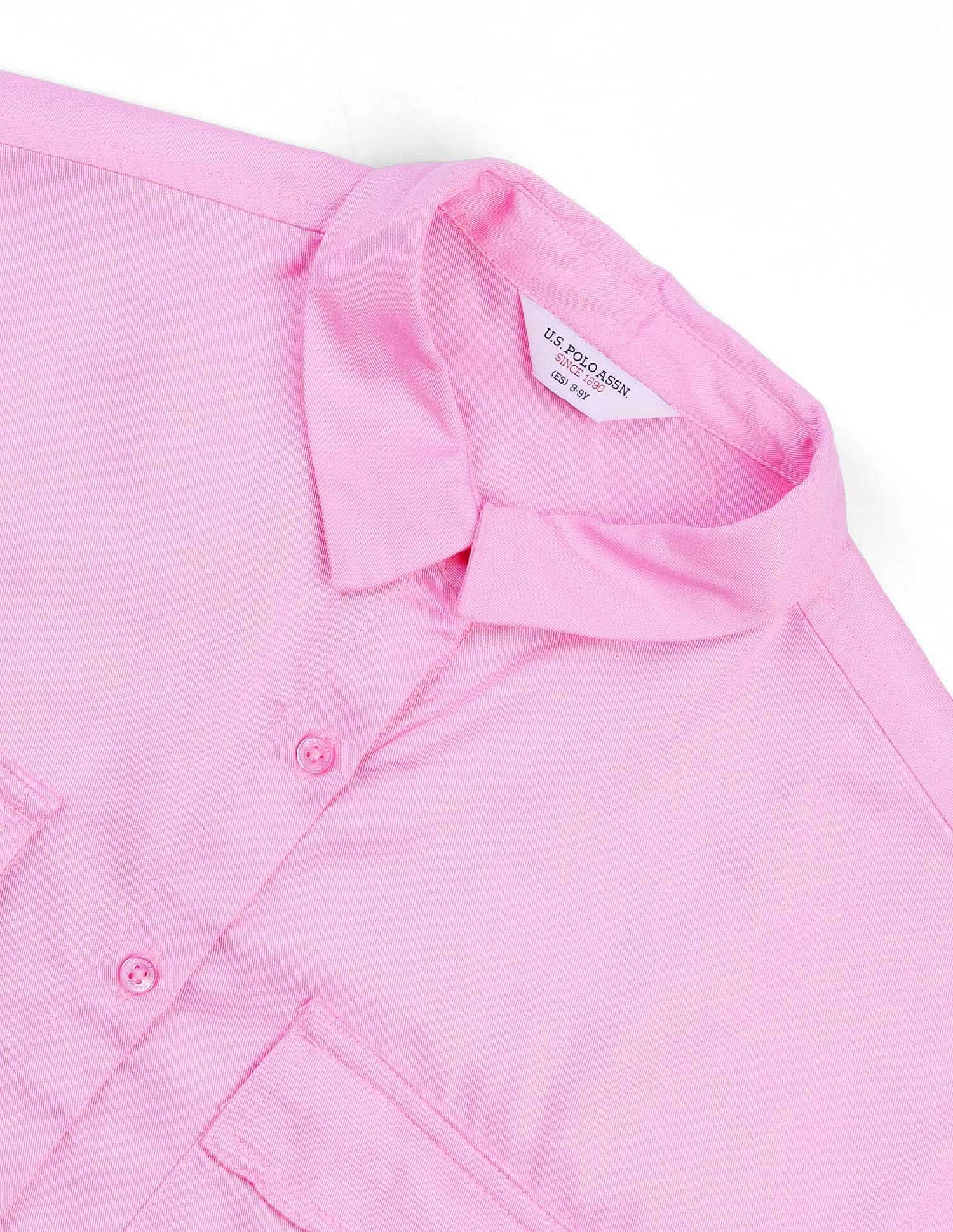 Girls Brand Taped Regular Fit Shirt Top - Image 8