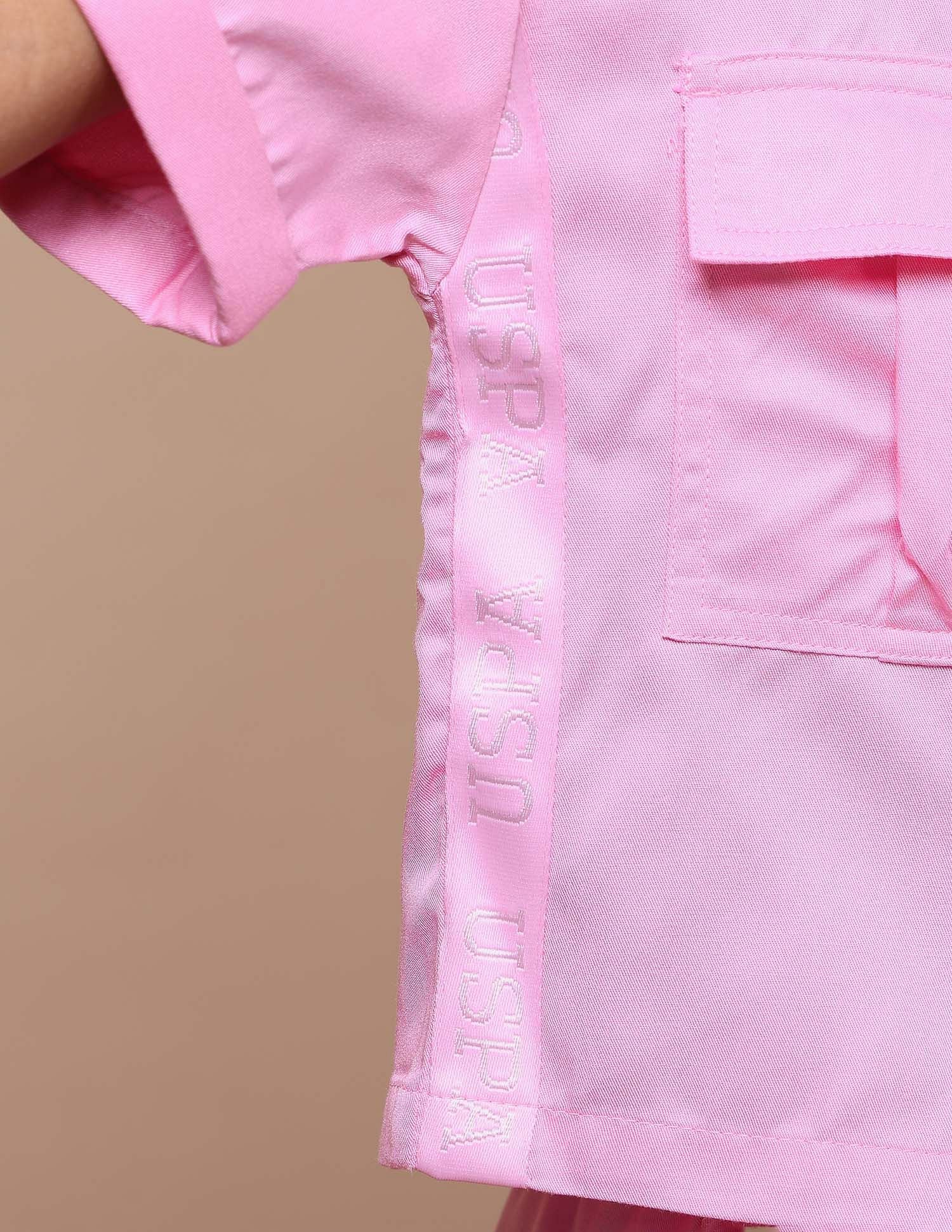 Girls Brand Taped Regular Fit Shirt Top - Image 9