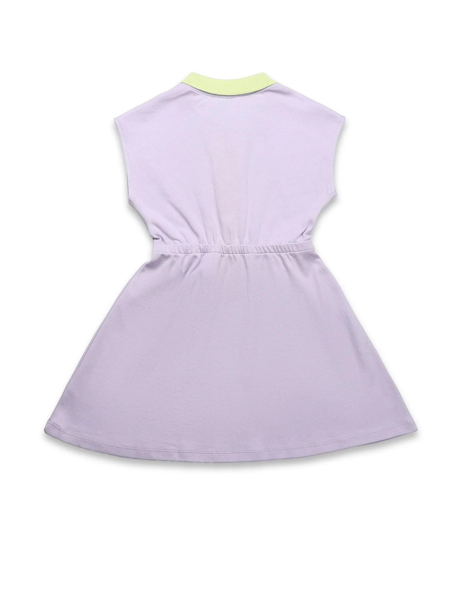 Girls Cinched Waist Polo Dress - Image 7